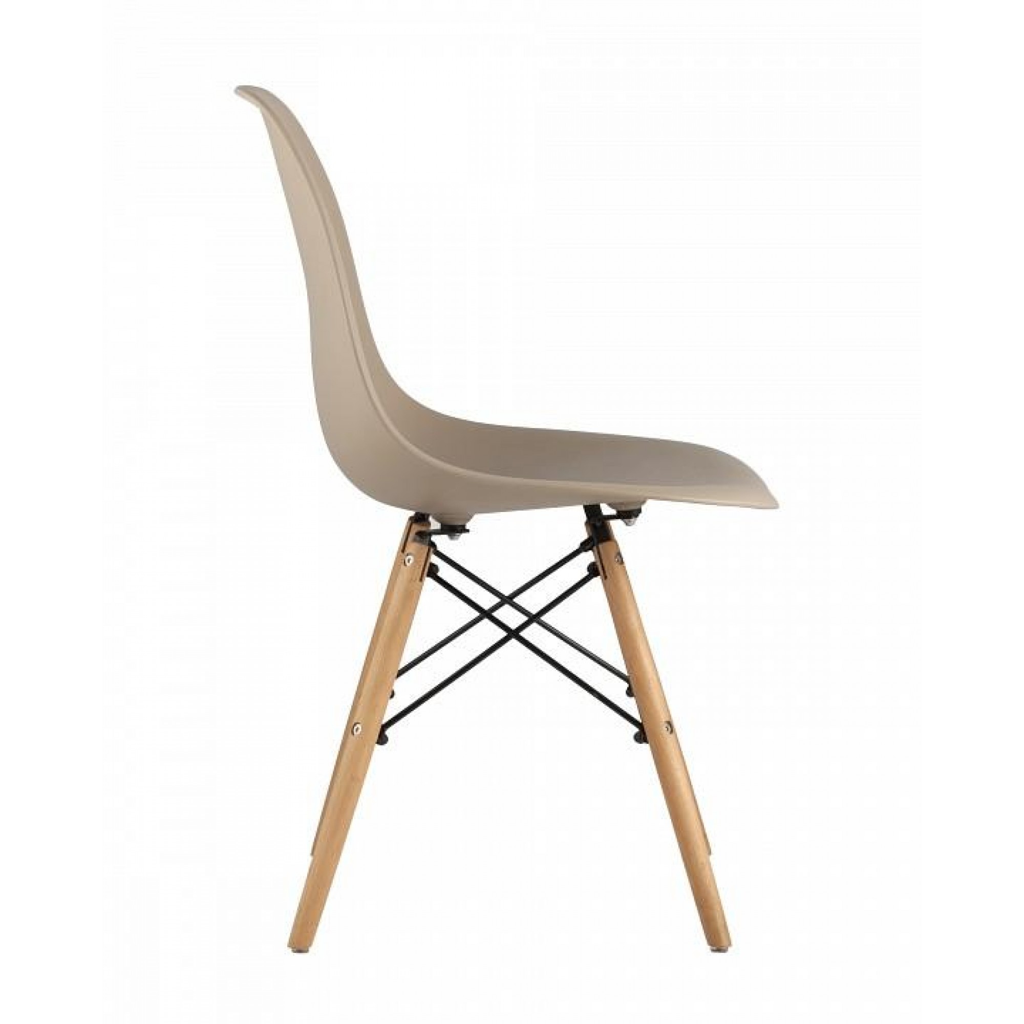 Стул Eames Wood    SGR_8056PP_DARK_GREY