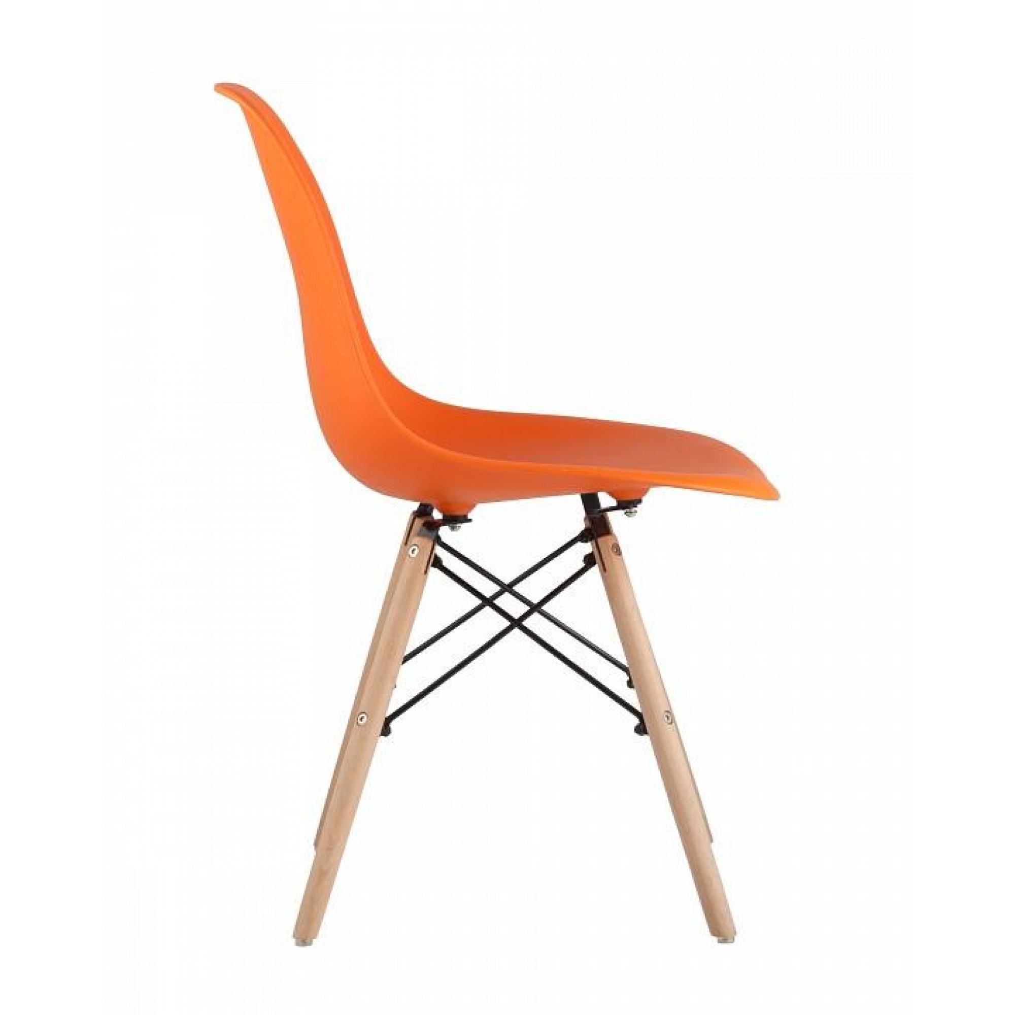 Стул Eames Wood    SGR_8056PP_ORANGE