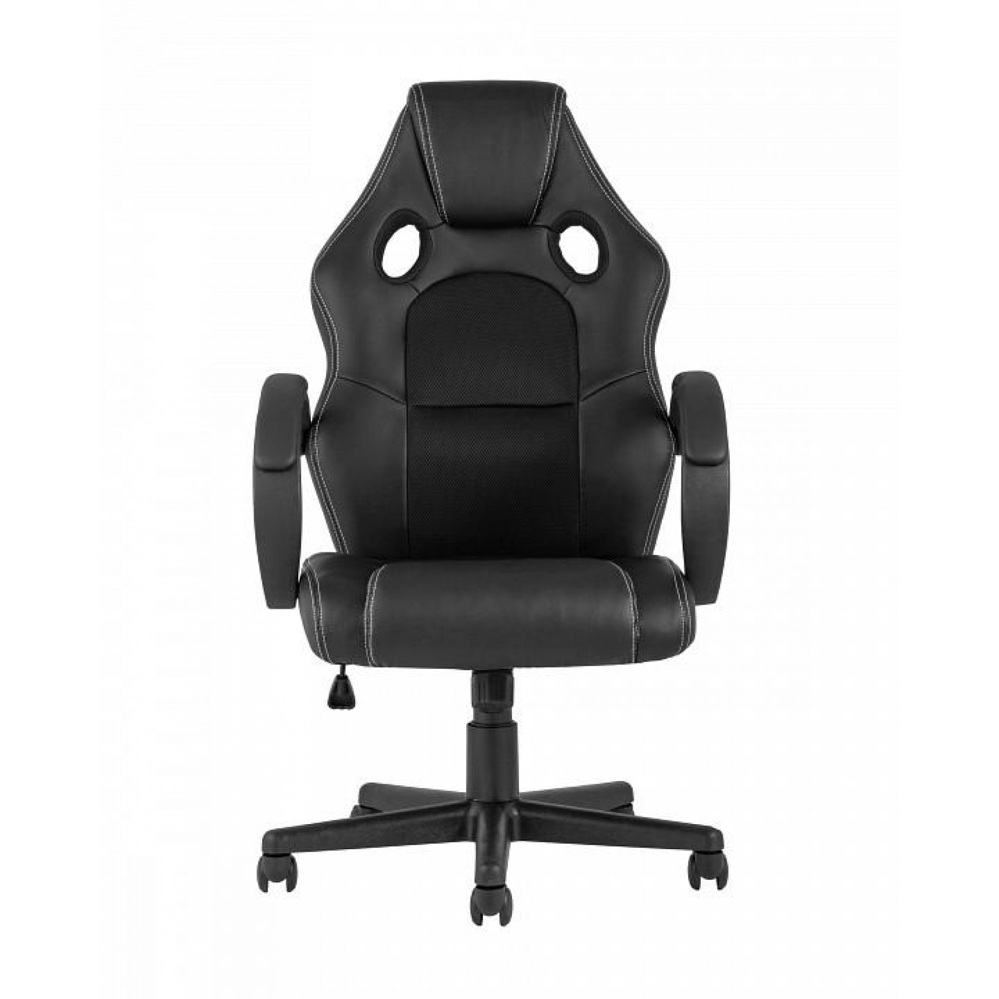 Кресло игровое TopChairs Renegade черный 630x700x1090-1190(SGR_SA-3002_black)