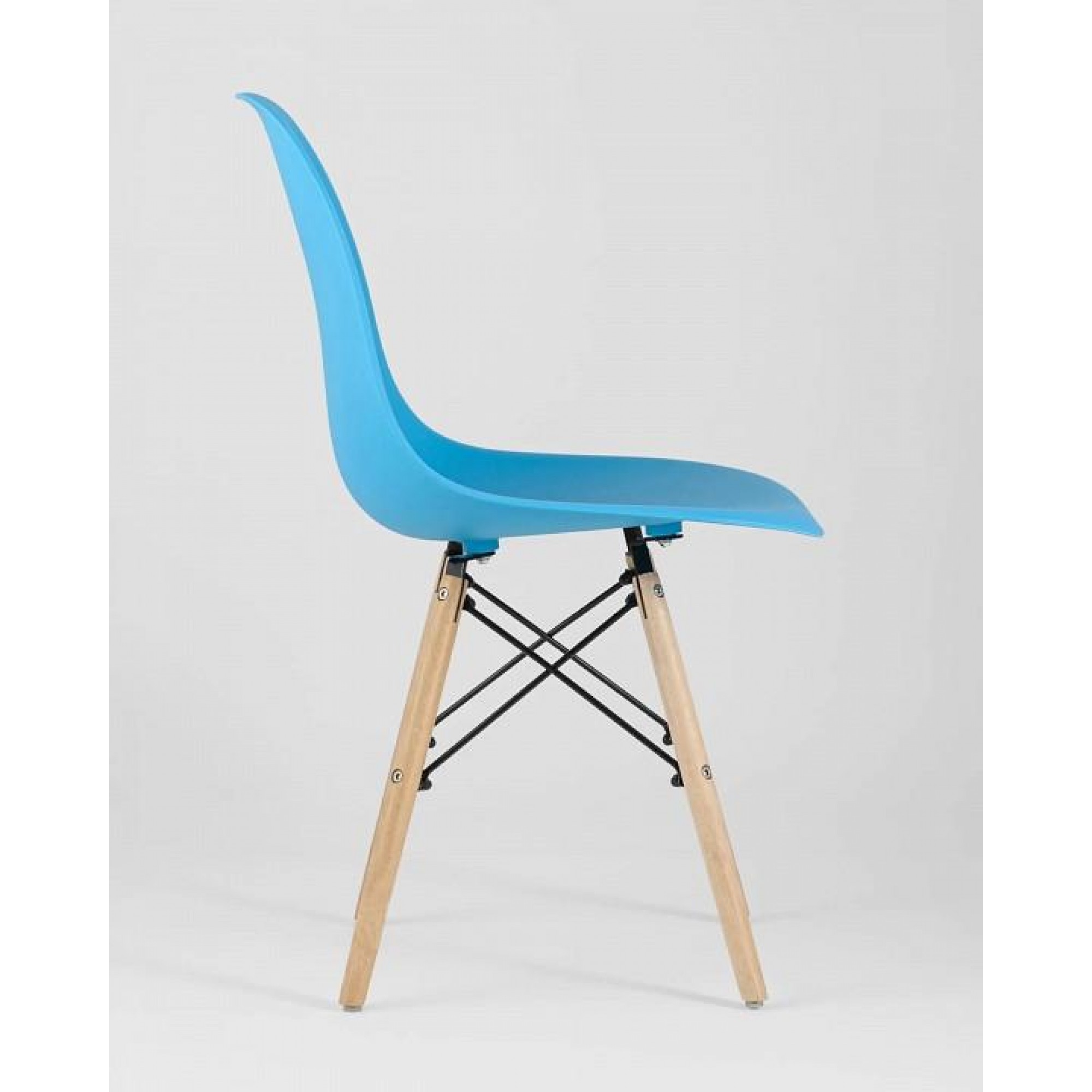 Набор из 4 стульев Eames    SGR_Y801-aqua-X4