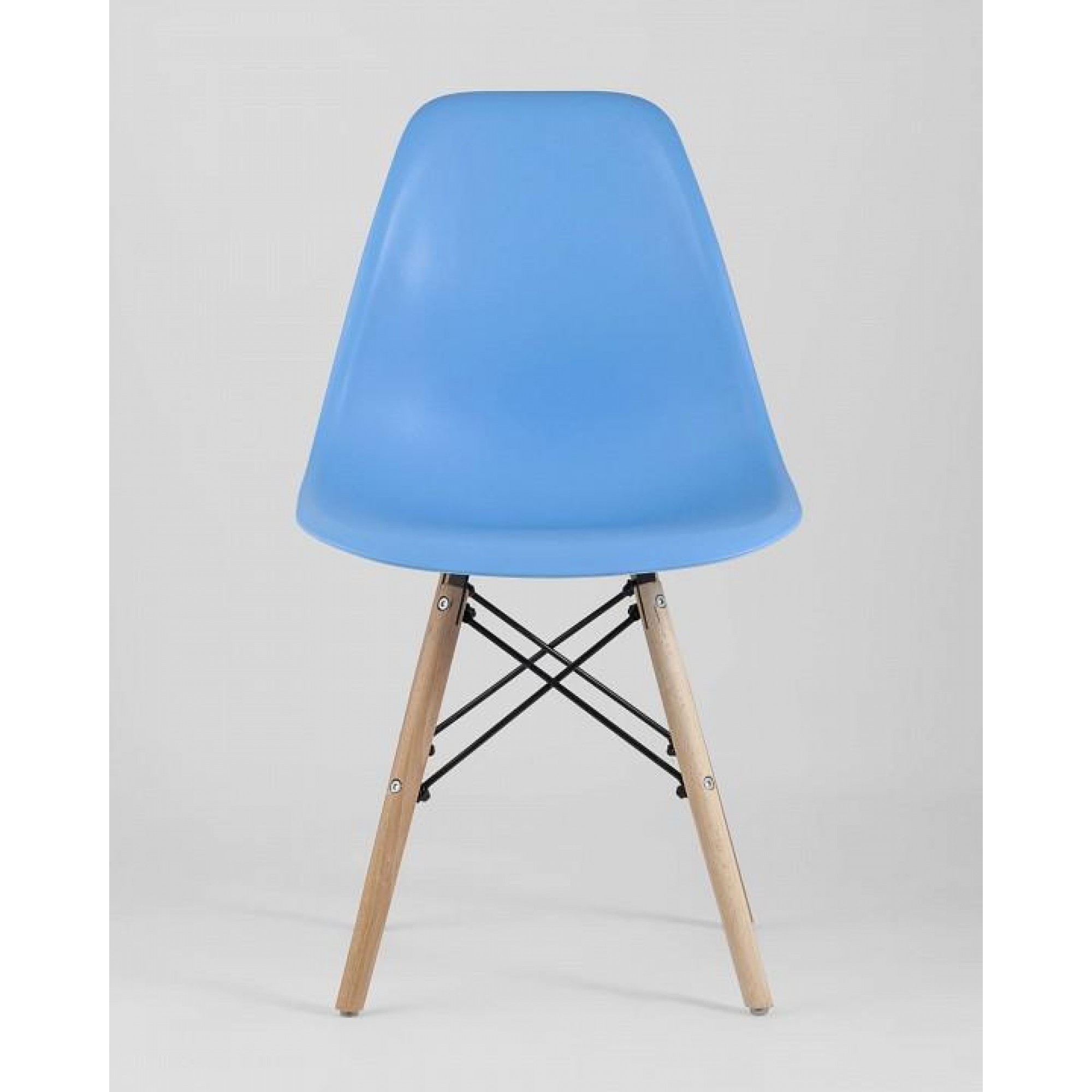 Набор из 4 стульев Eames    SGR_Y801-light-blue-X4