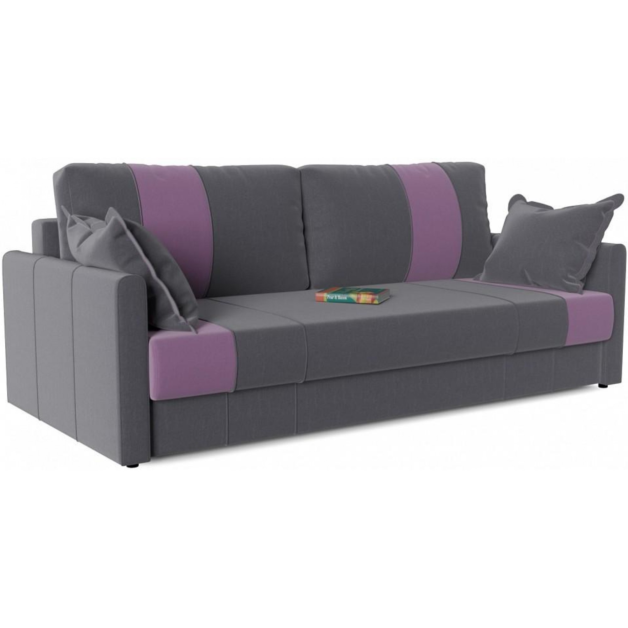 Диван-кровать Римини 2 фиолетовый SMR_A2491530078