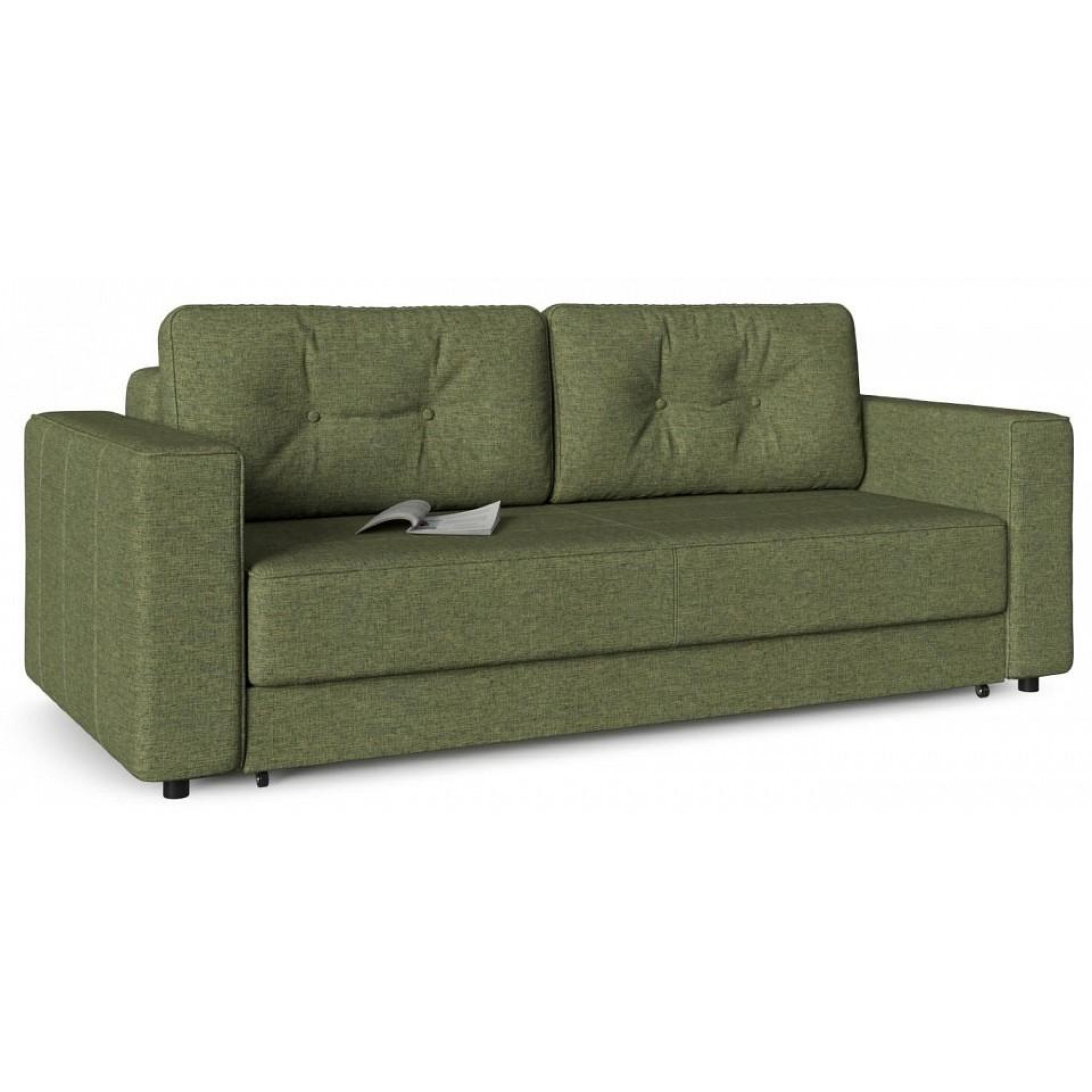 Диван-кровать Принстон (Менли) зеленый SMR_A2491530156