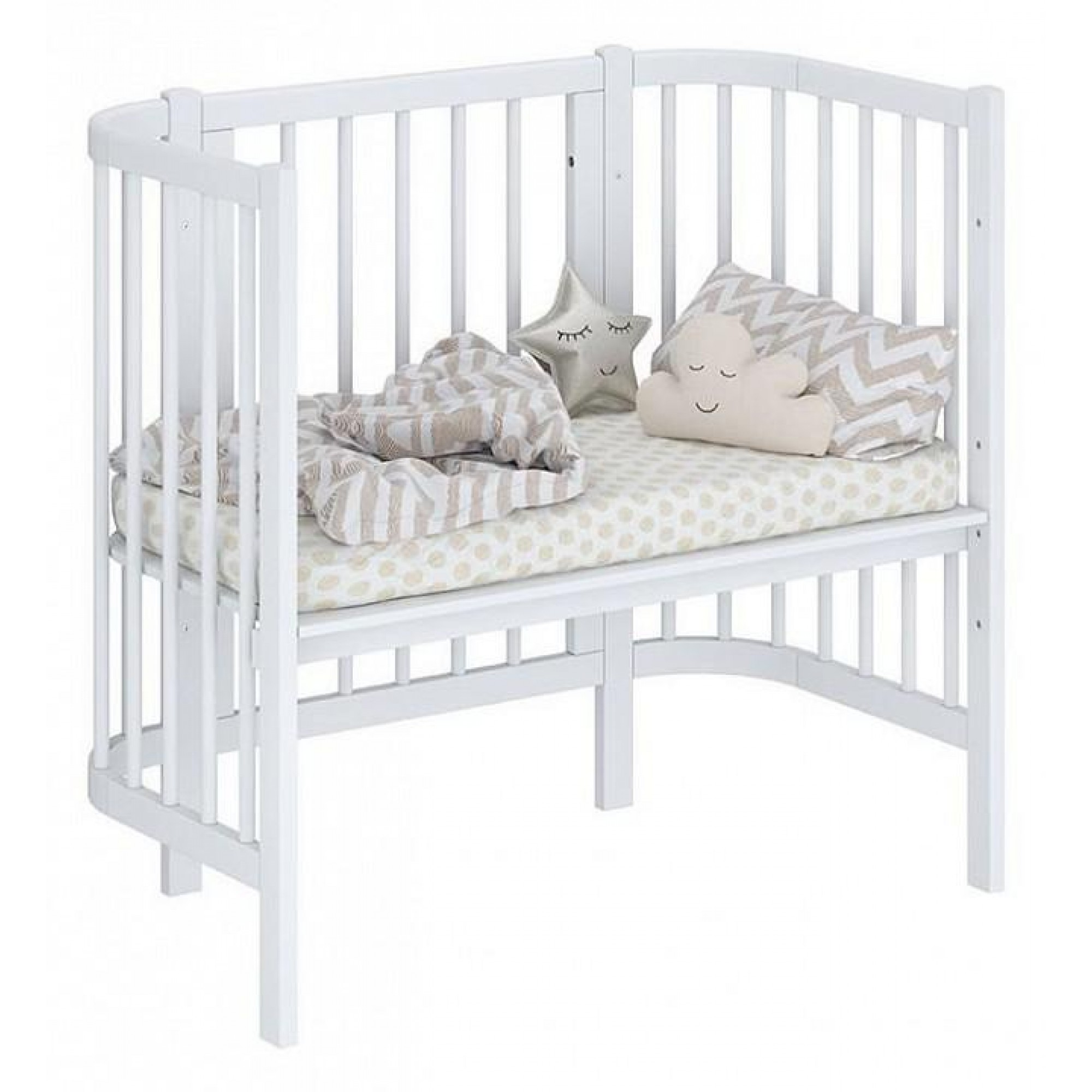 Кроватка Polini kids Simple 120 белый 948х825х958(TPL_0003123-04)