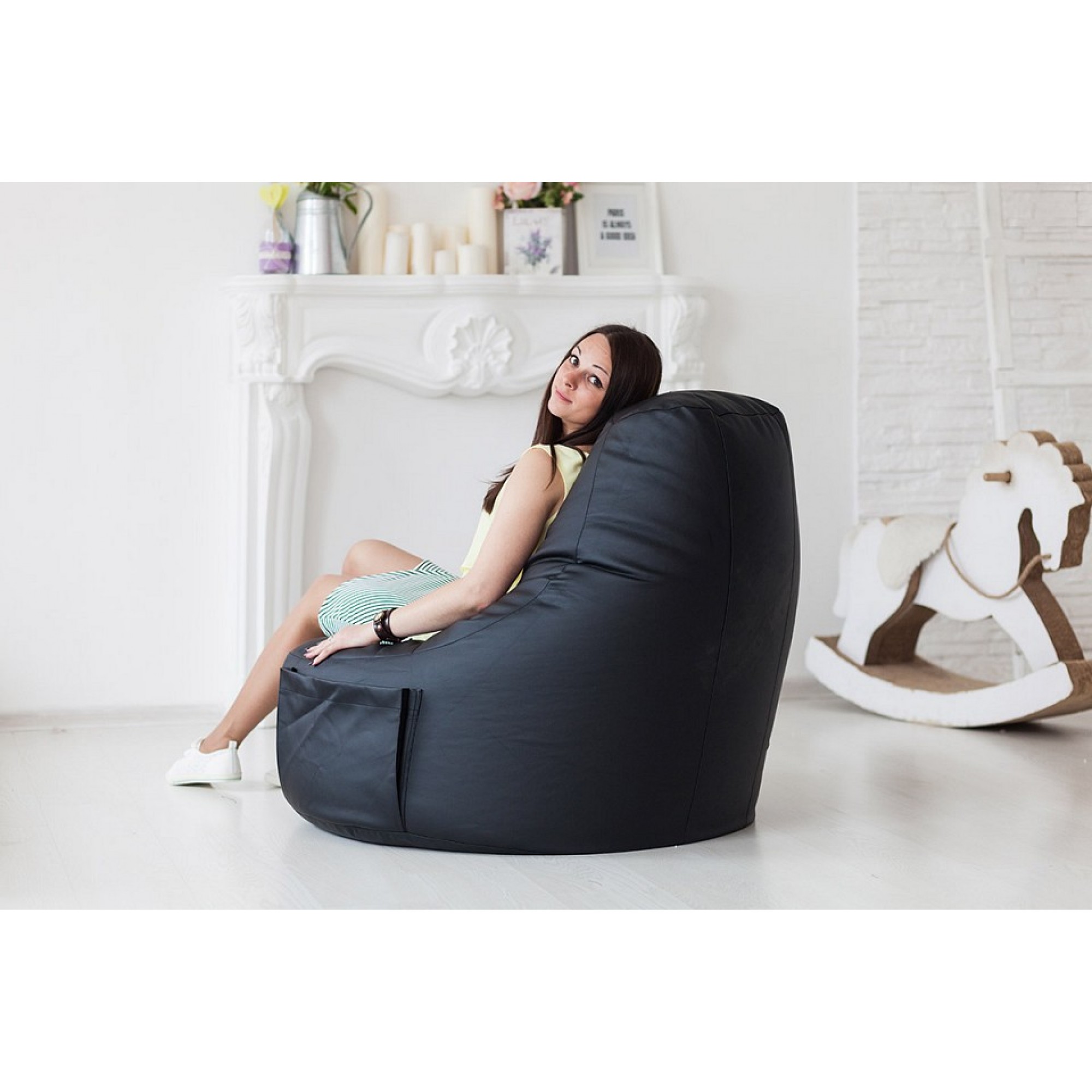 Кресло-мешок Comfort Black    DRB_21303