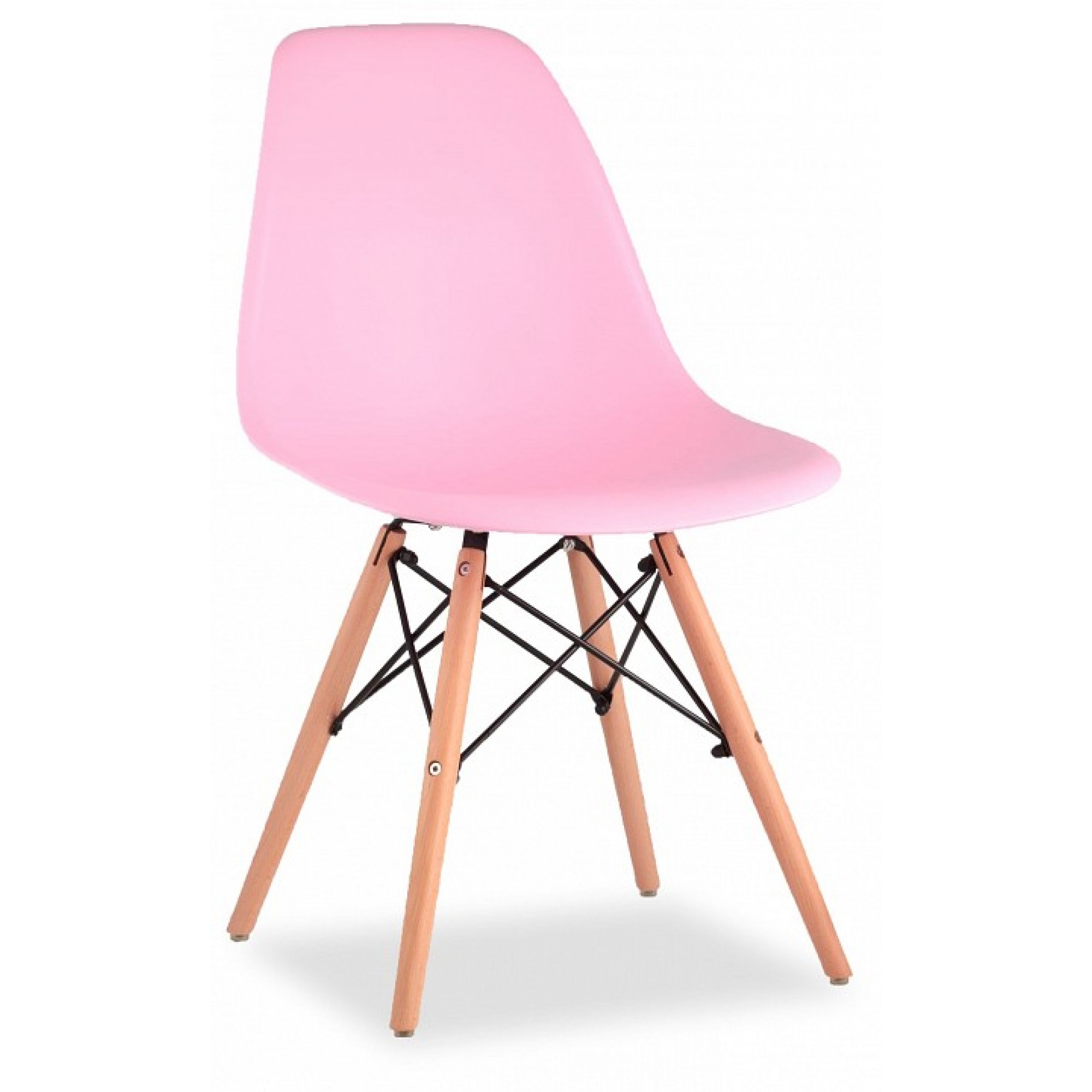 Набор из 4 стульев Eames бежевый SGR_8056PP-PINK-X4