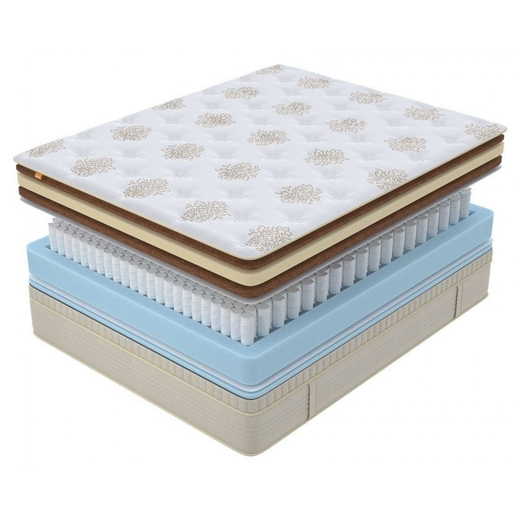 Матрас полутораспальный Orto Premium Hard 2100x1200    ORM_120-210_Orto-Premium-Hard-Beige-Lux