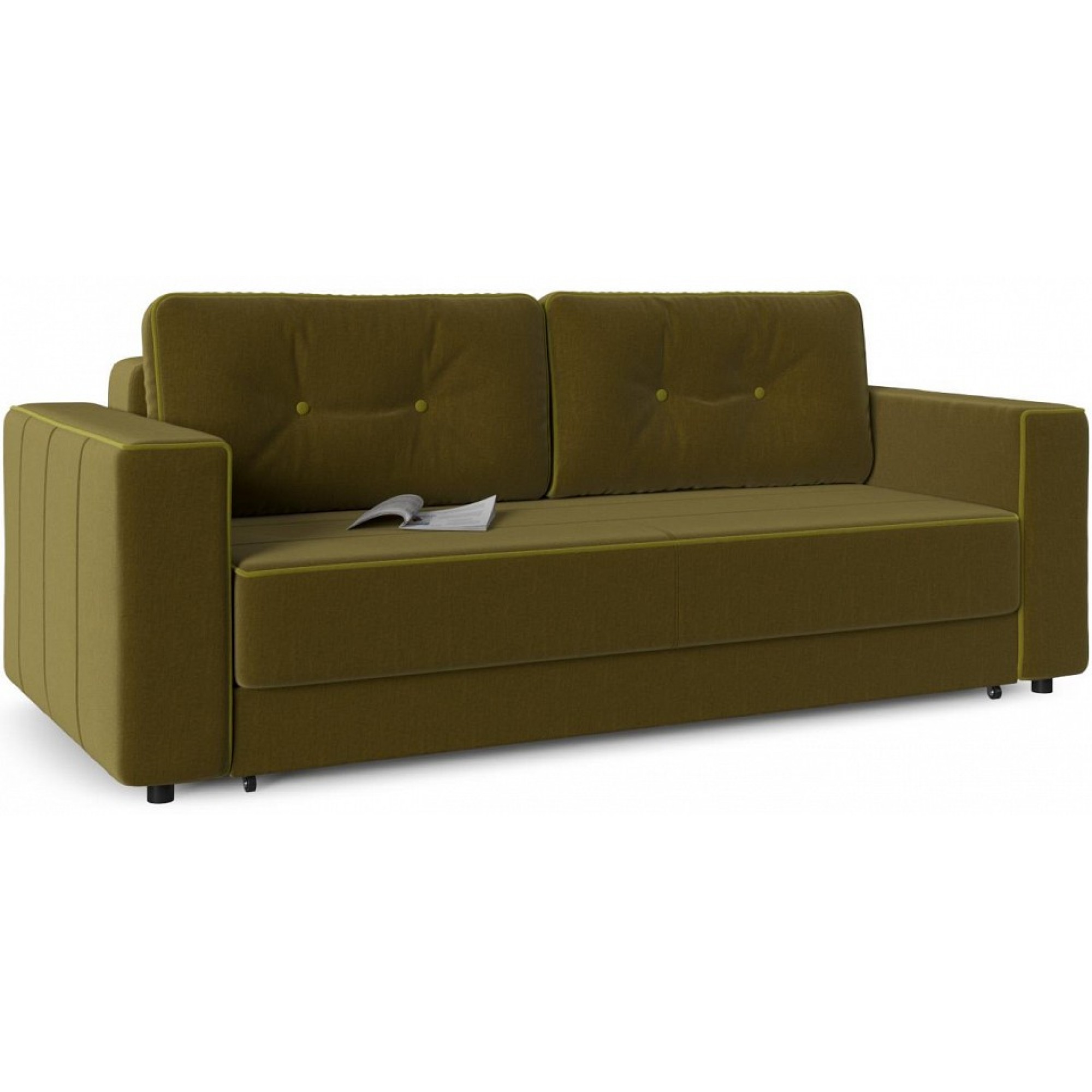 Диван-кровать Принстон (Менли) зеленый SMR_A2491530180