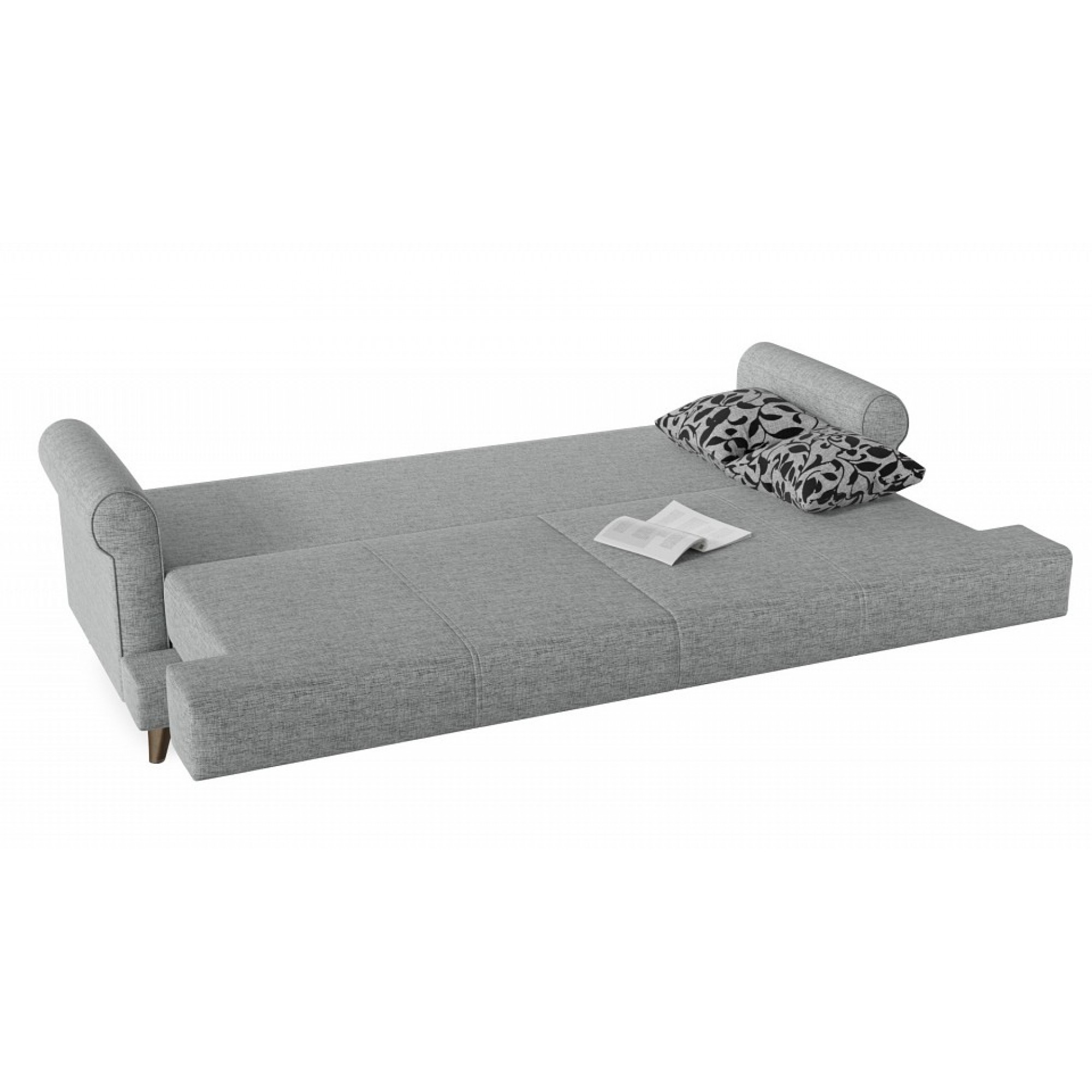 Диван-кровать Мирта (Милфорд) серый SMR_A0241360576