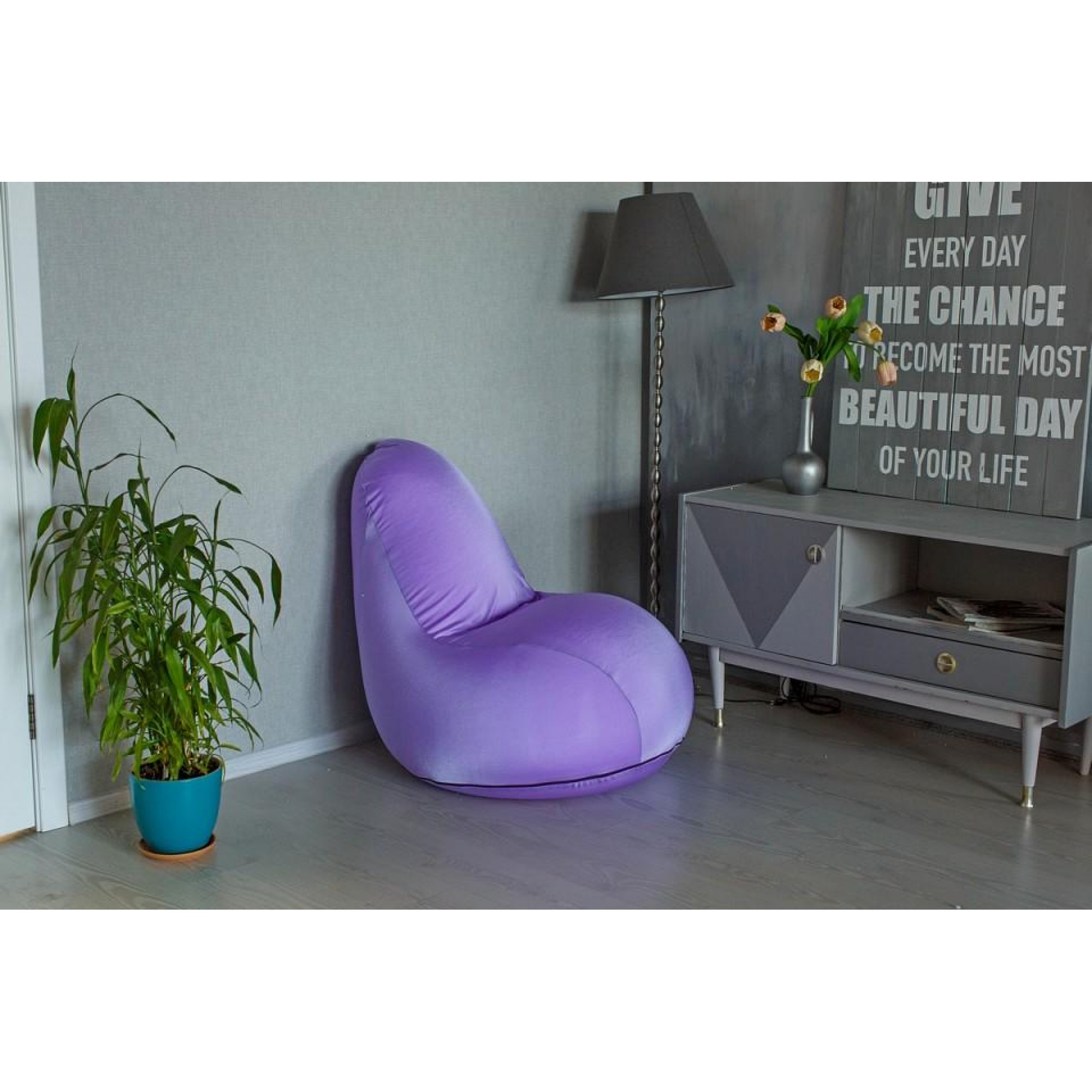 Кресло-мешок FLEXY Фиолетовое    DRB_23004