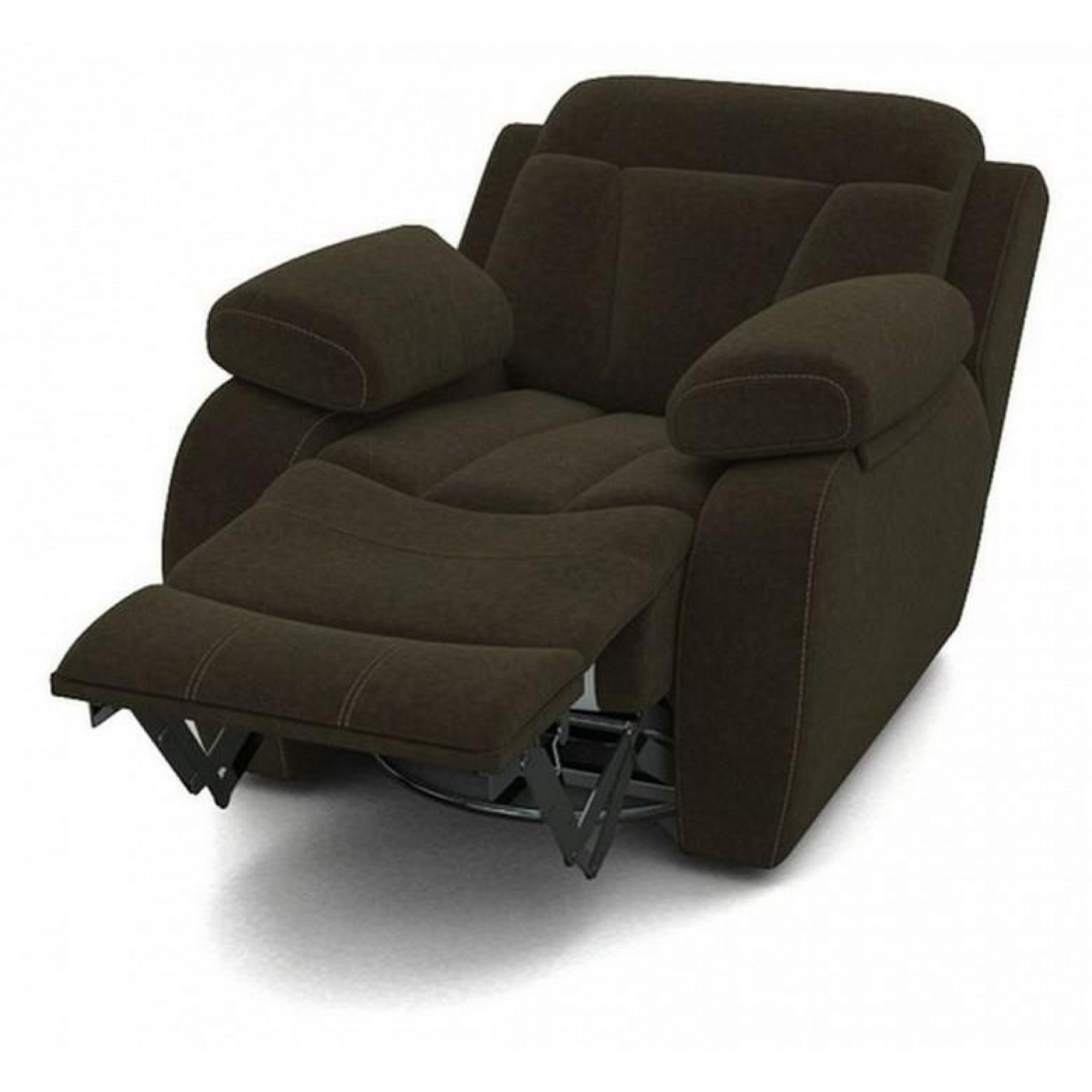 Кресло-качалка Манчестер коричневый ORM_104-107-102-MANCHESTER-37