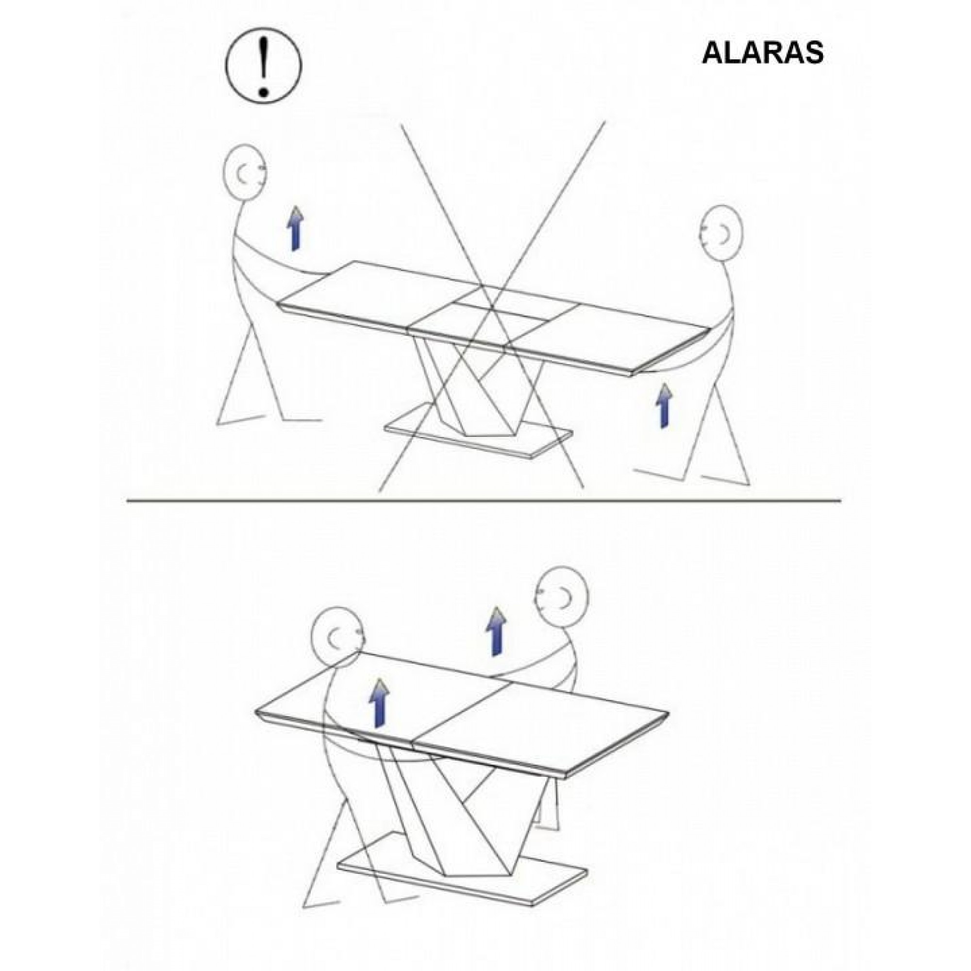 Стол обеденный Alaras    SGN_ALARAS