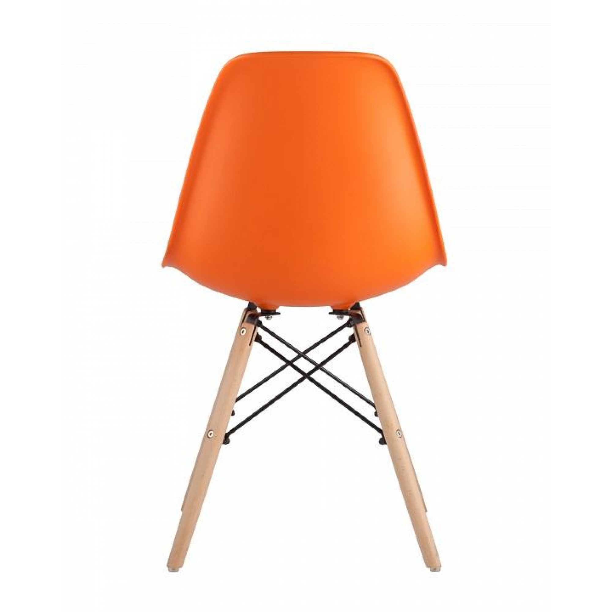 Стул Eames Wood    SGR_8056PP_ORANGE