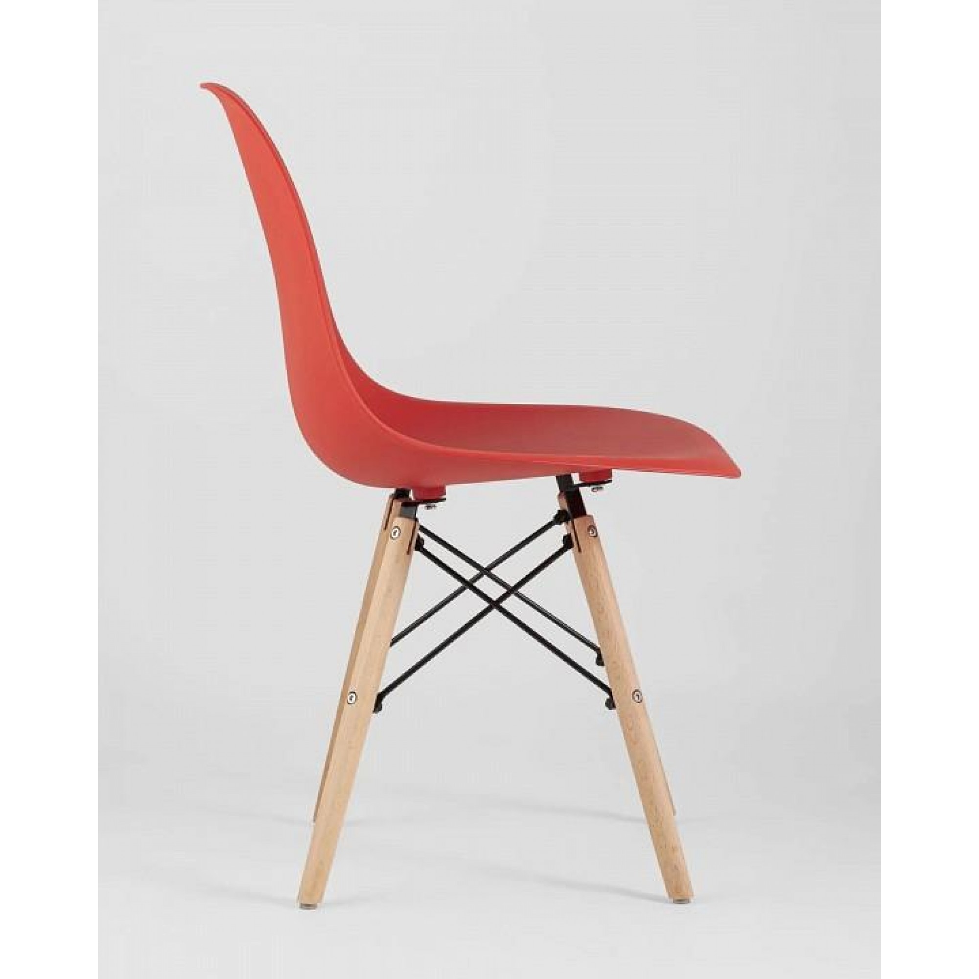 Набор из 4 стульев Eames    SGR_Y801-red-X4