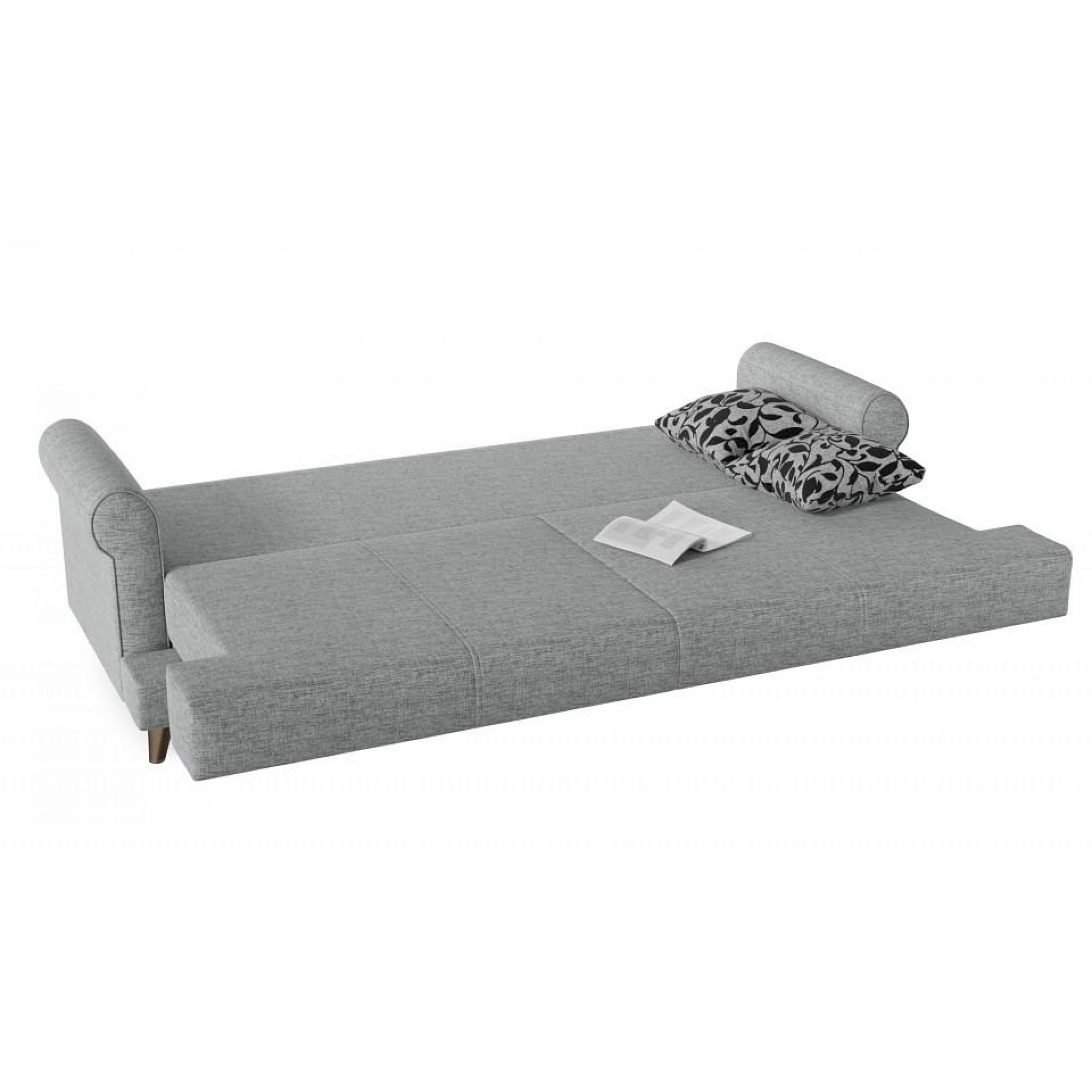 Диван-кровать Мирта (Милфорд) серый SMR_A0241360576