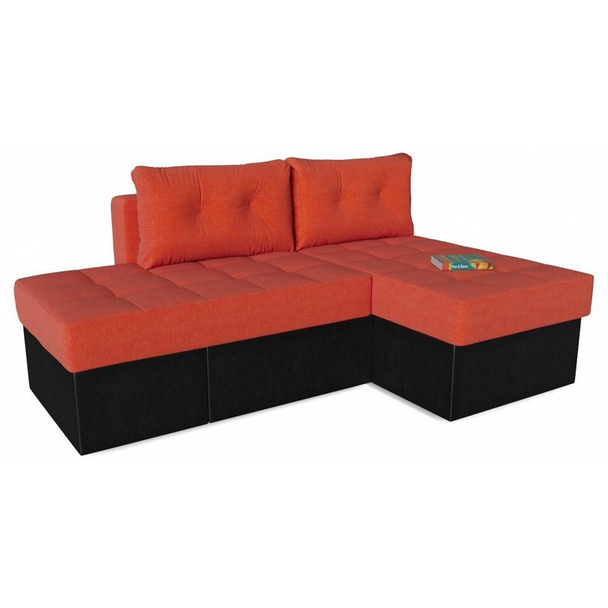 Диван-кровать Оливер Люкс (Лира) оранжевый SMR_A2491524672