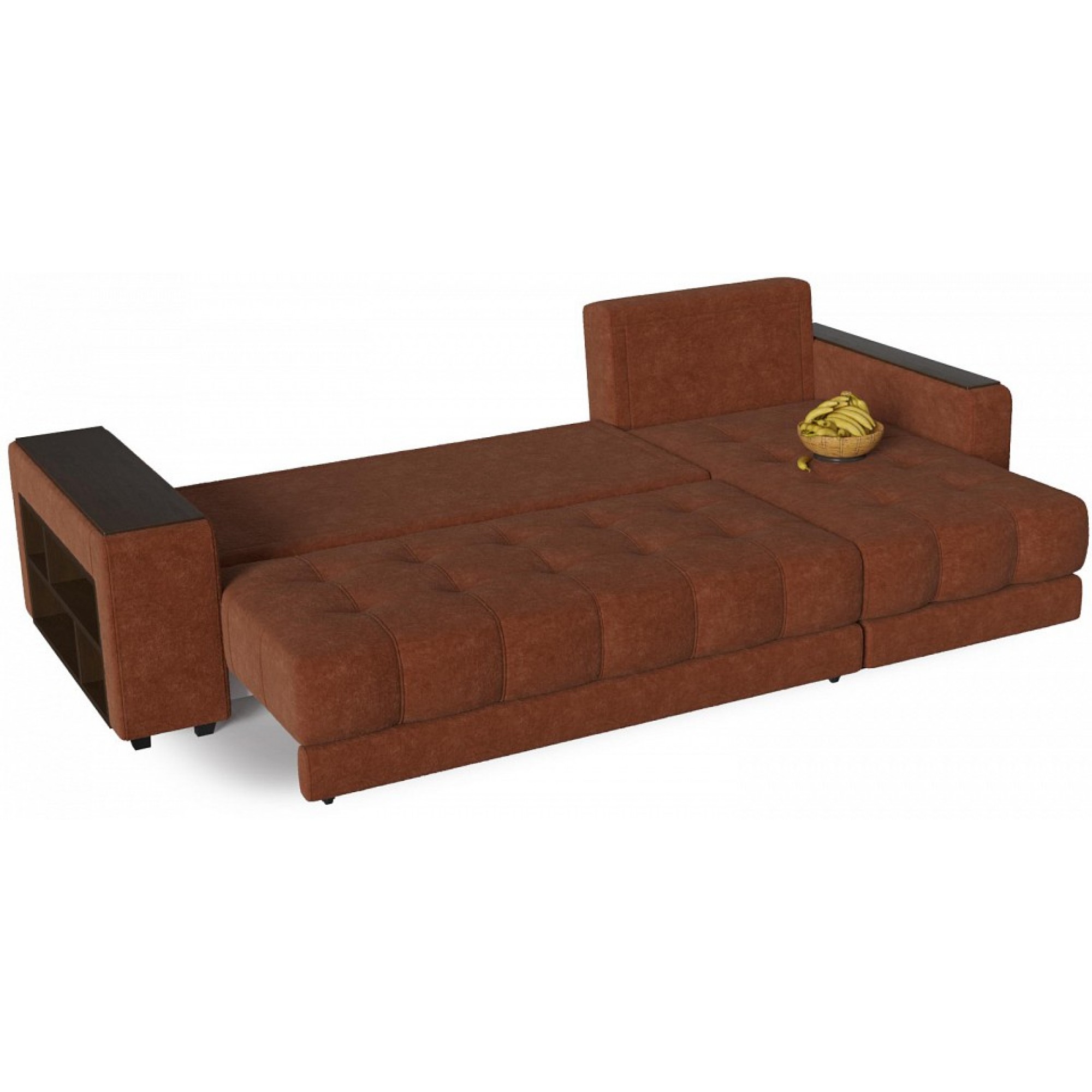 Диван-кровать Милан коричневый SMR_SA0681472930_R