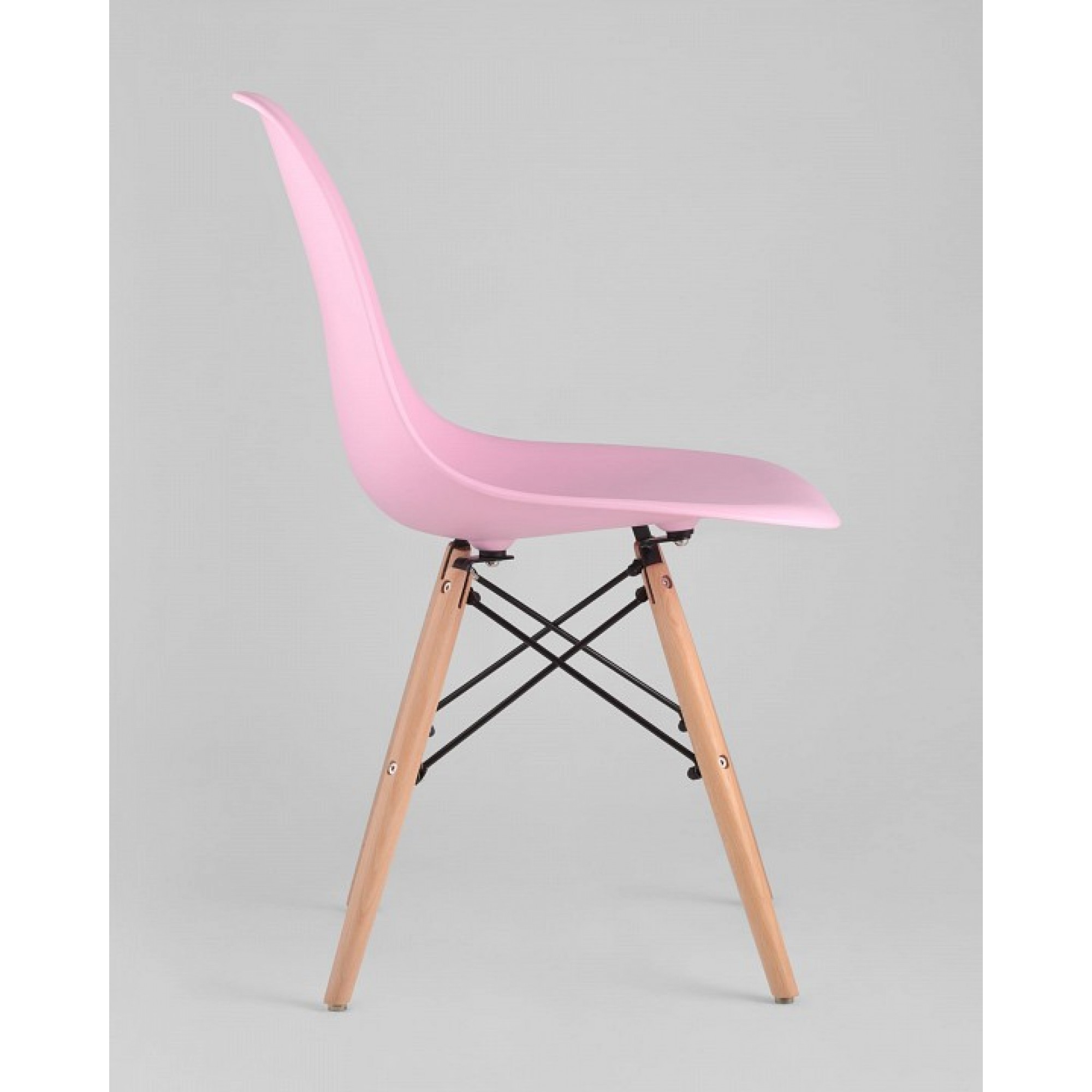 Набор из 4 стульев Eames бежевый SGR_8056PP-PINK-X4