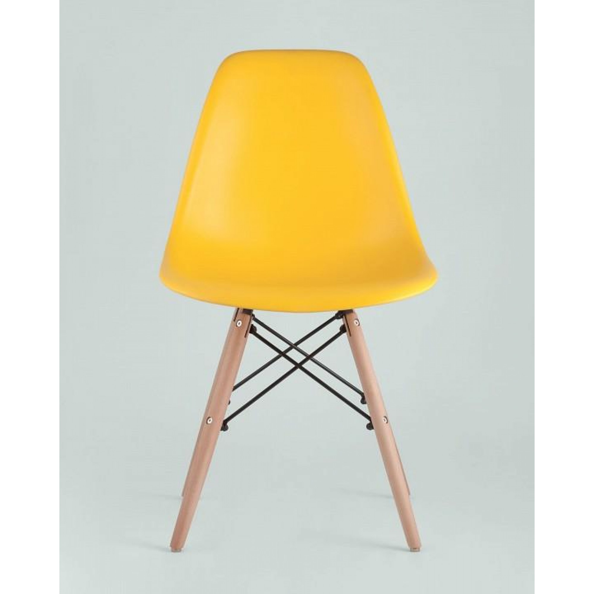 Набор из 4 стульев Eames    SGR_8056PP-YELLOW-X4