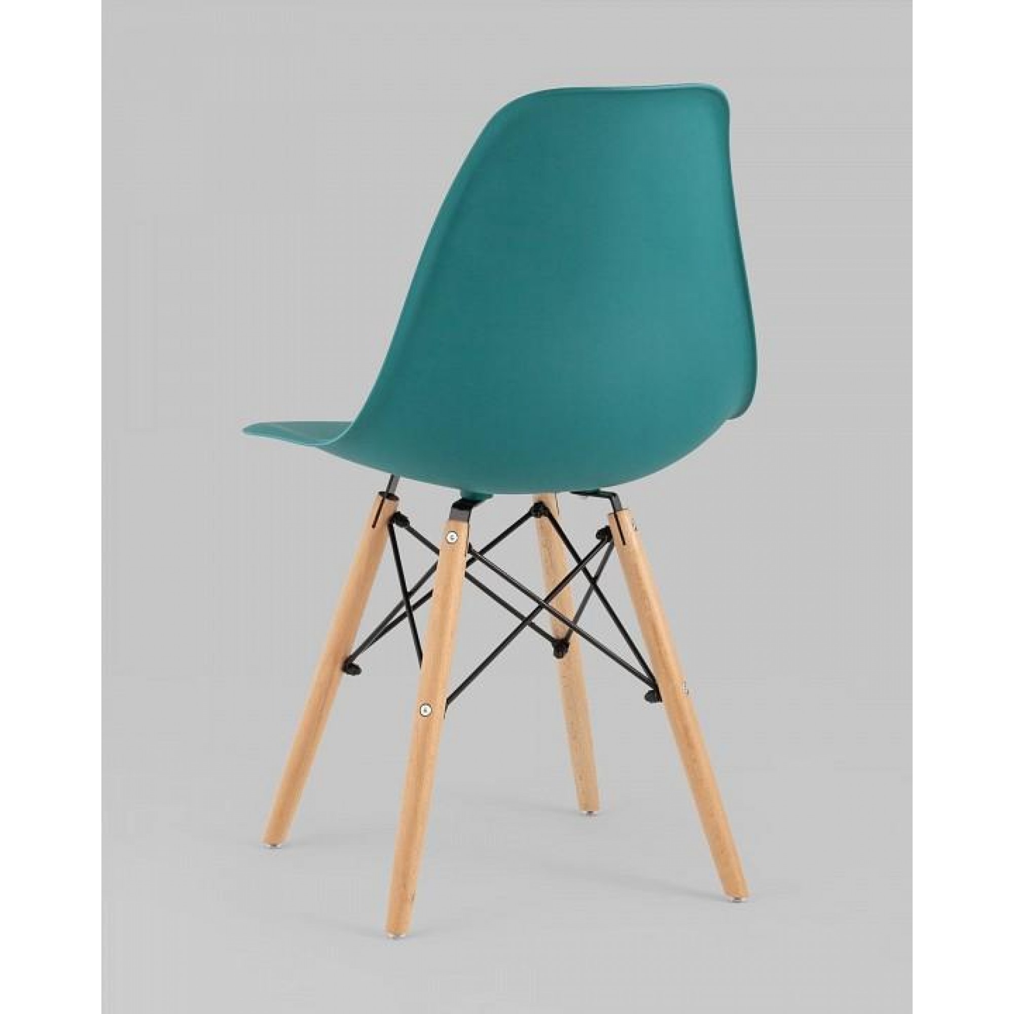 Набор из 4 стульев Eames    SGR_Y801-dark-green-X4