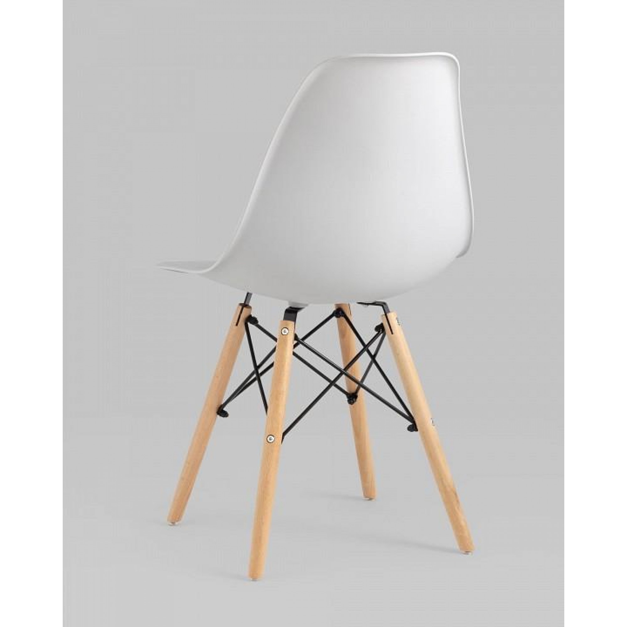 Набор из 4 стульев Eames    SGR_Y801-light-grey-X4