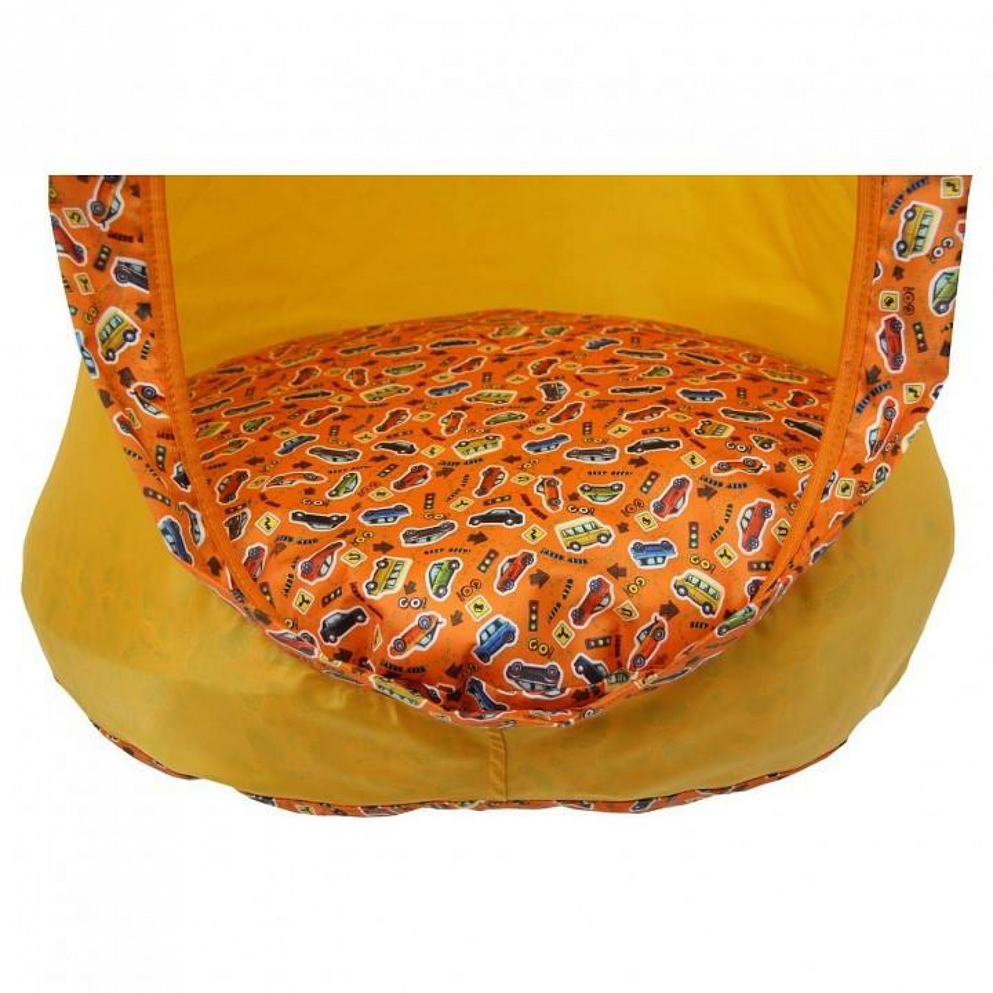 Кресло подвесное Polini kids Кокон оранжевый 500x1500(TPL_0001438-7)