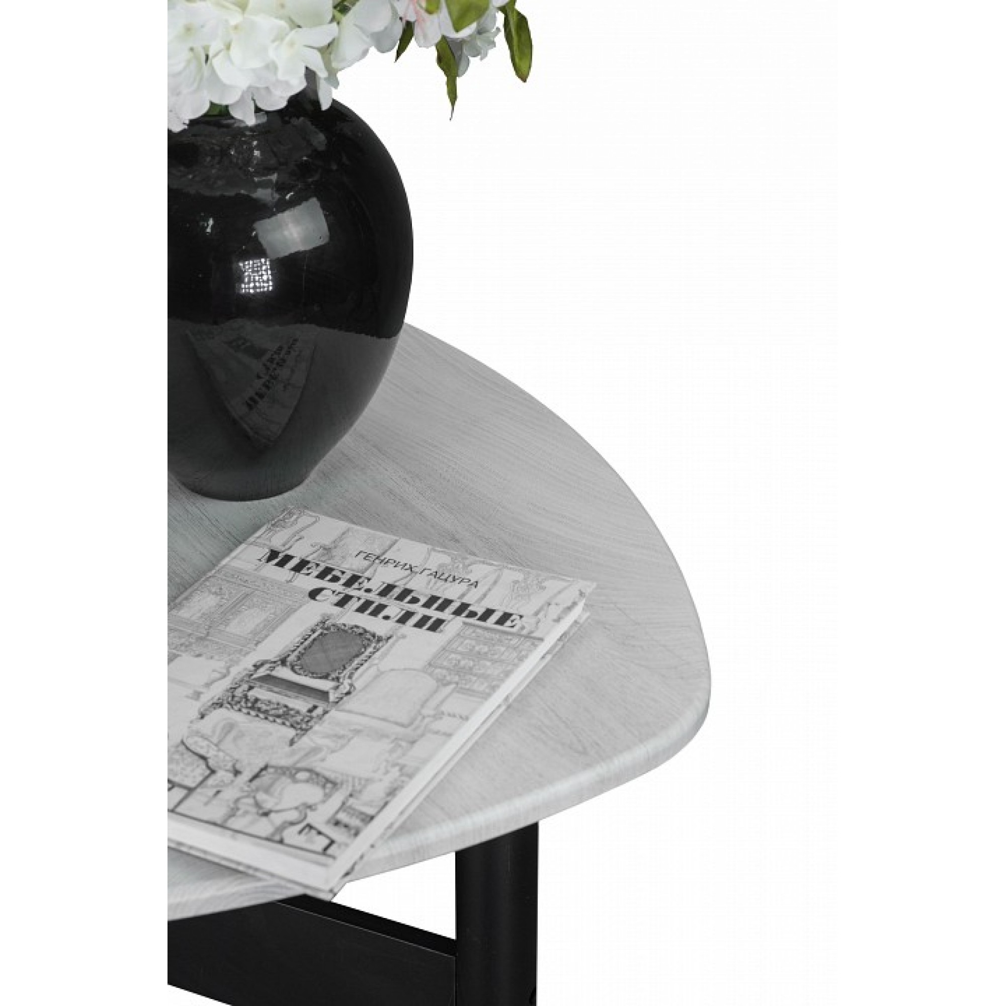 Стол журнальный Саут 1Д древесина коричневая светлая дуб 850x850x450(ML_006052)