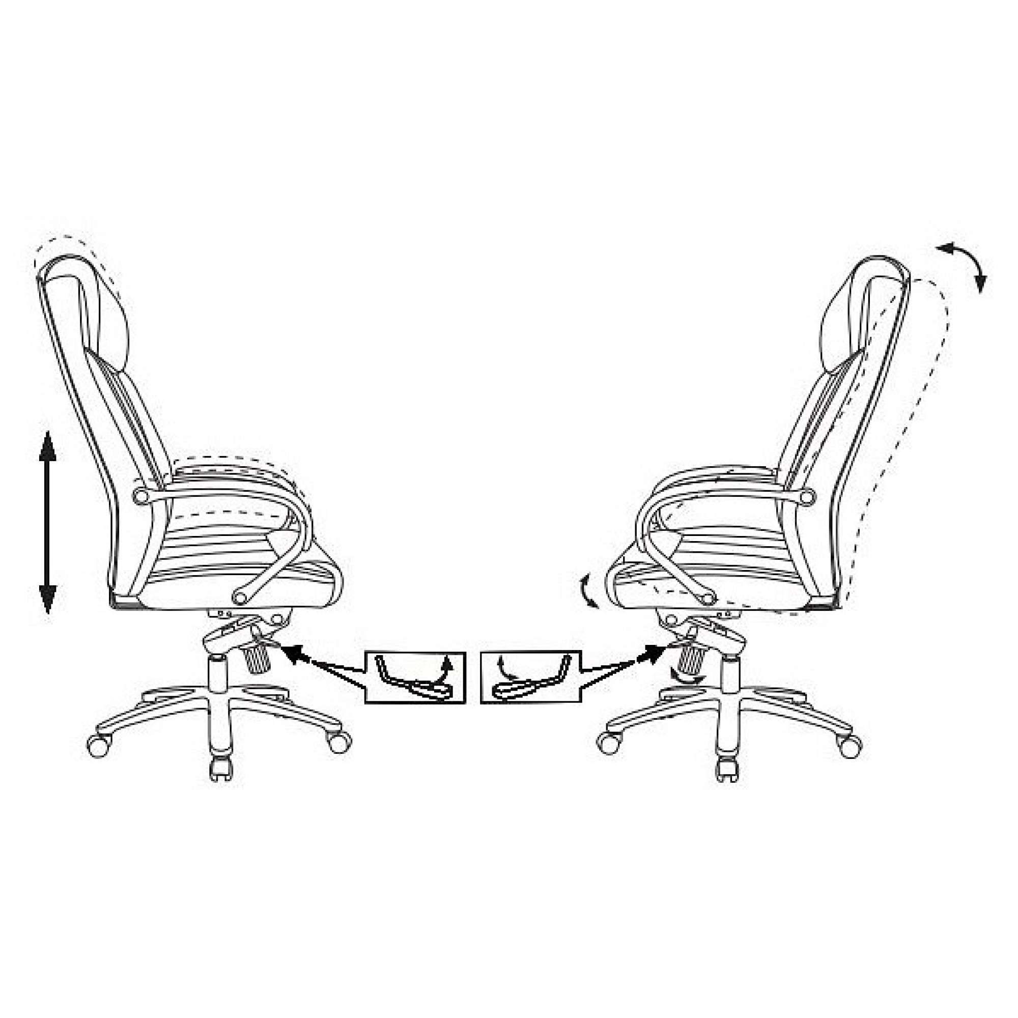 Кресло для руководителя T-9922SL    BUR_1399451