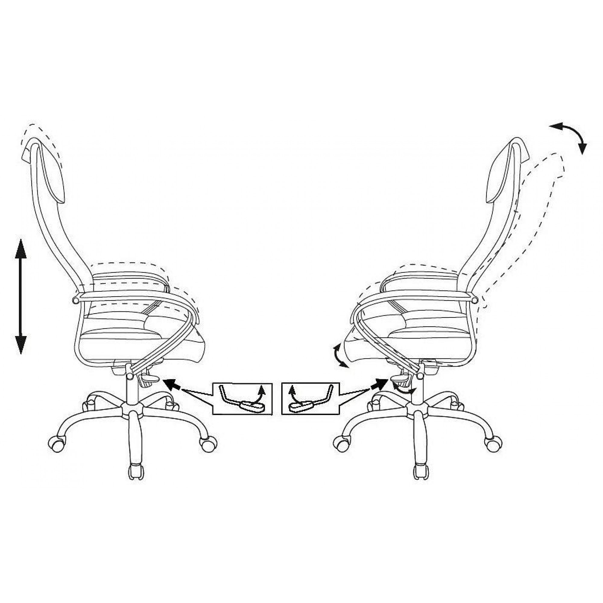 Кресло для руководителя CH-609SL/ECO    BUR_1588776