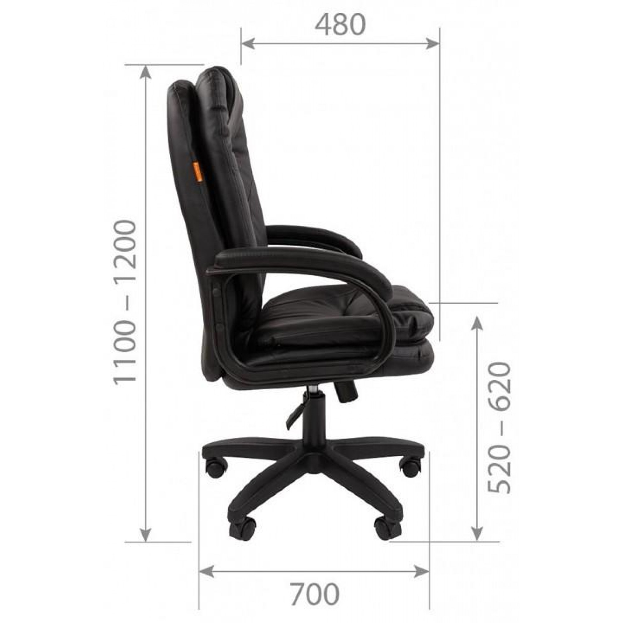 Кресло для руководителя Chairman 668 LT CHA_7114863