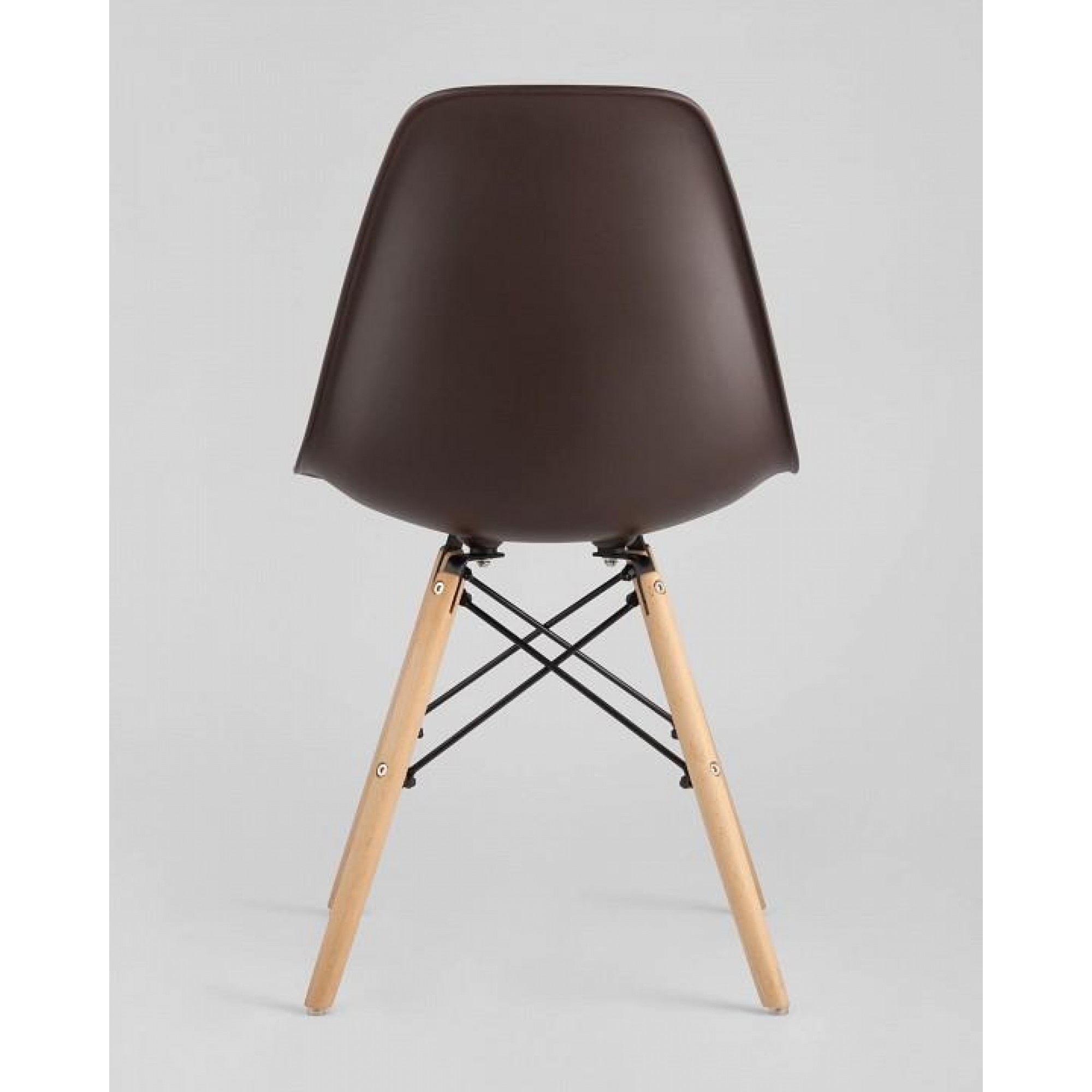 Набор из 4 стульев Eames    SGR_8056PP-BROWN-X4