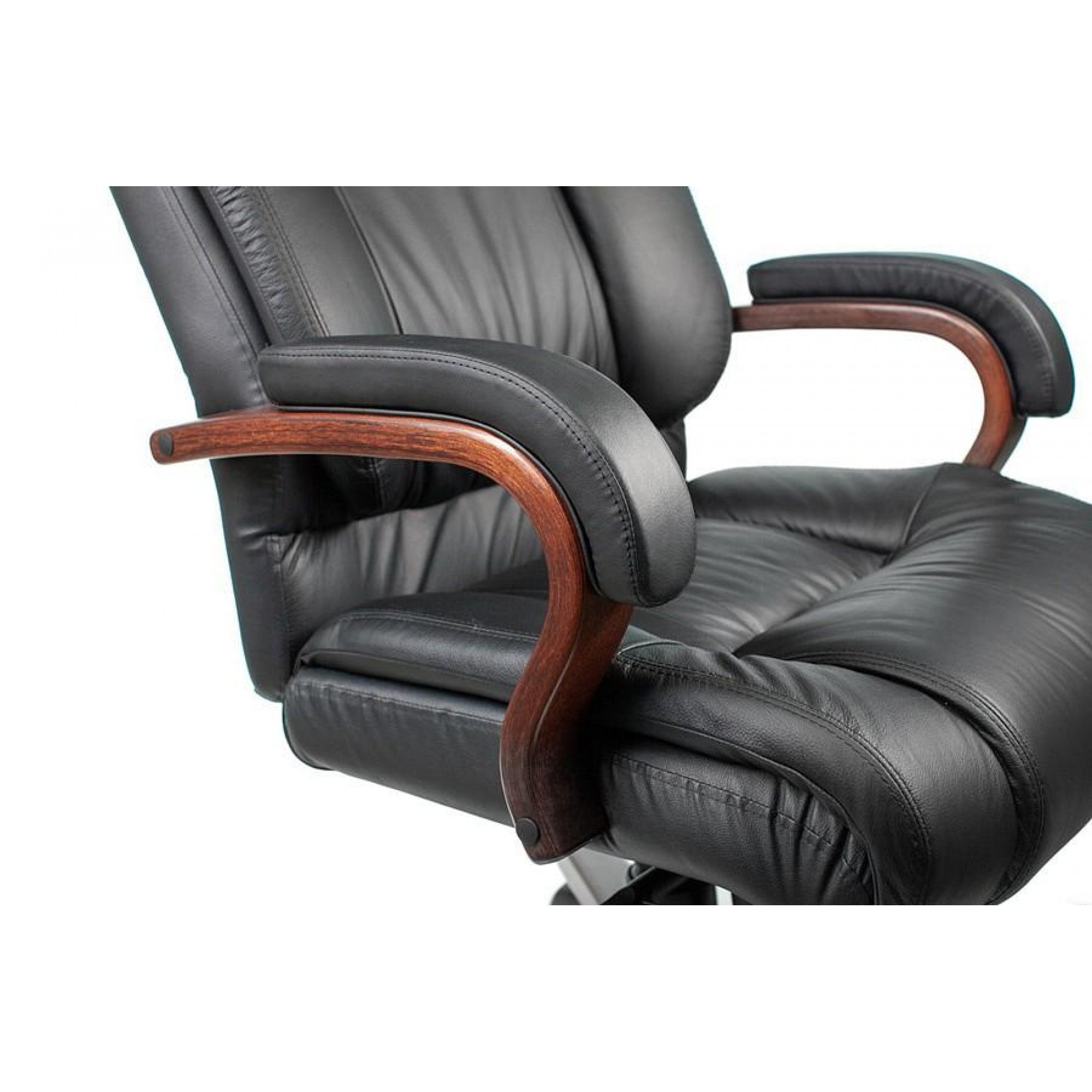 Кресло для руководителя T-9925Walnut/BLACK    BUR_1215691