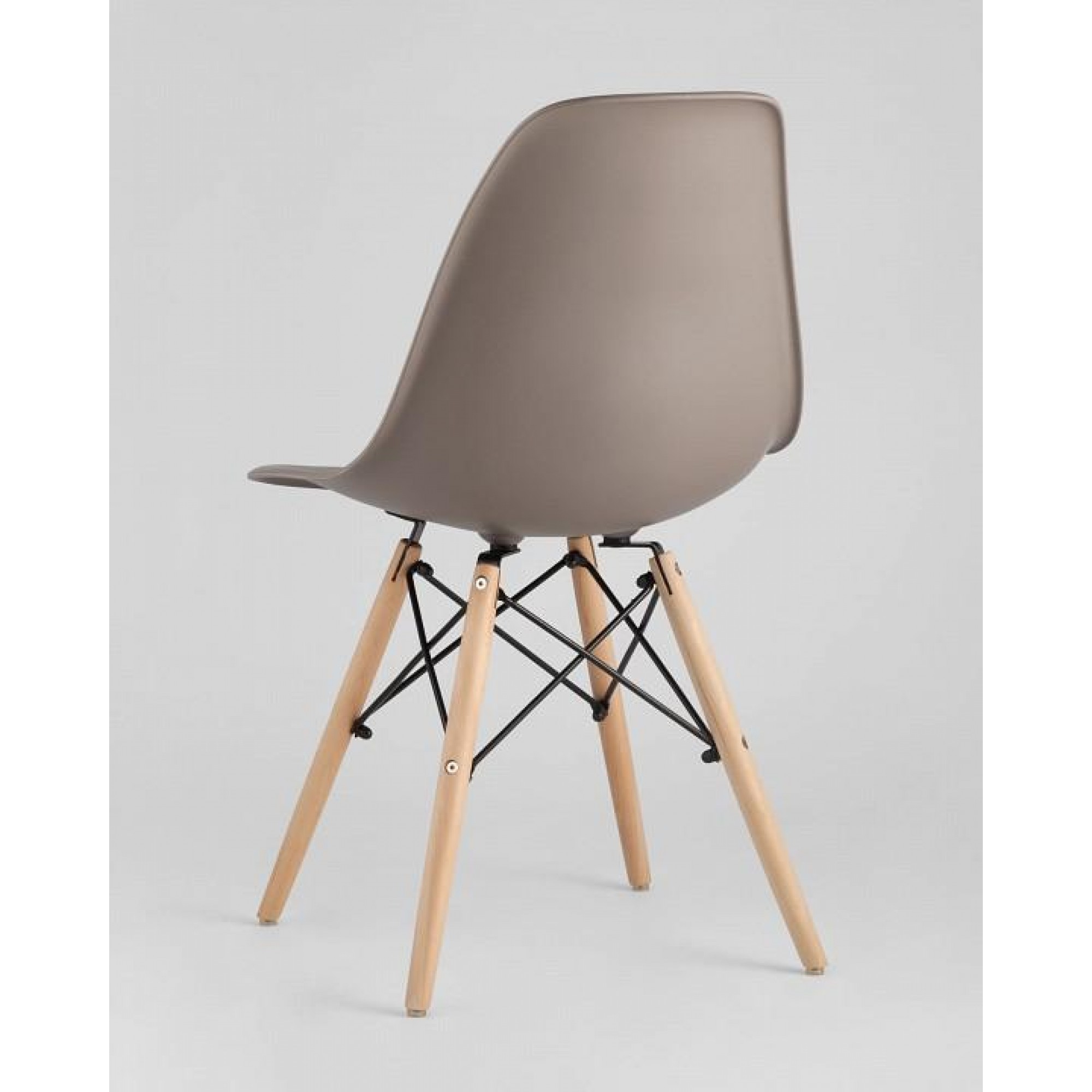 Набор из 4 стульев Eames    SGR_8056PP-WARM-GREY-X4