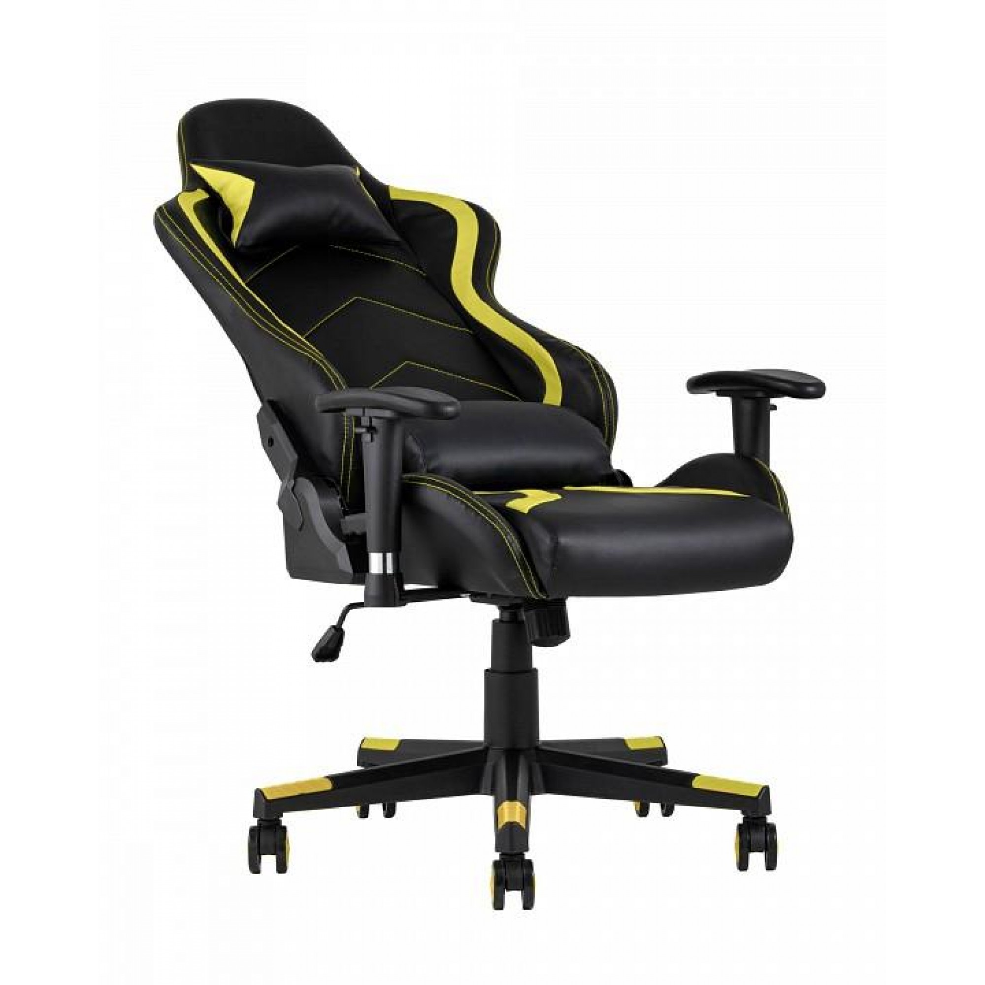 Кресло игровое TopChairs Cayenne желтый 640x530x1340(SGR_SA-R-909_yellow)