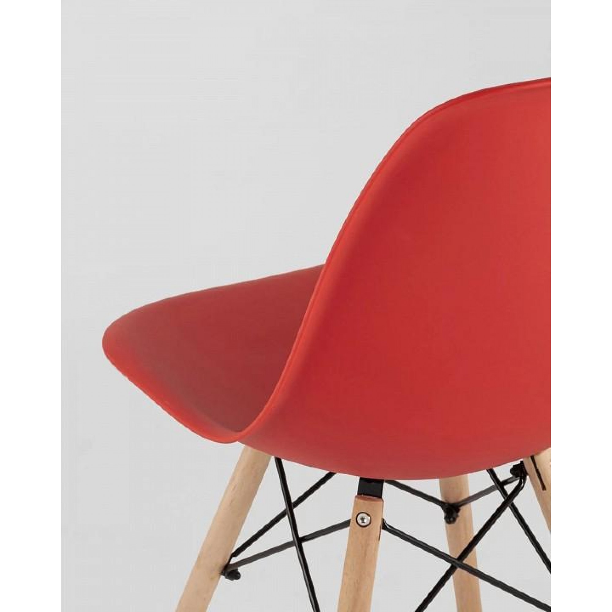 Набор из 4 стульев Eames    SGR_Y801-red-X4