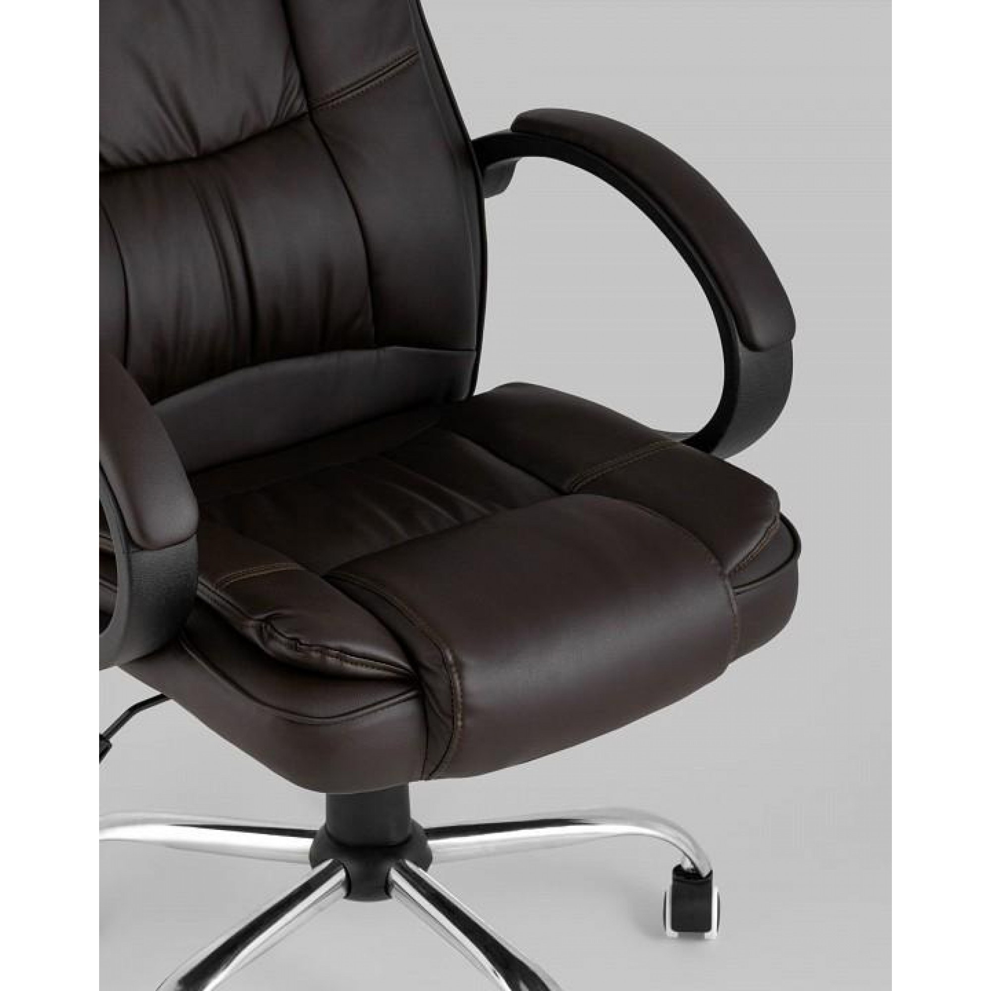 Кресло для руководителя Topchairs Atlant    SGR_D-430_brown