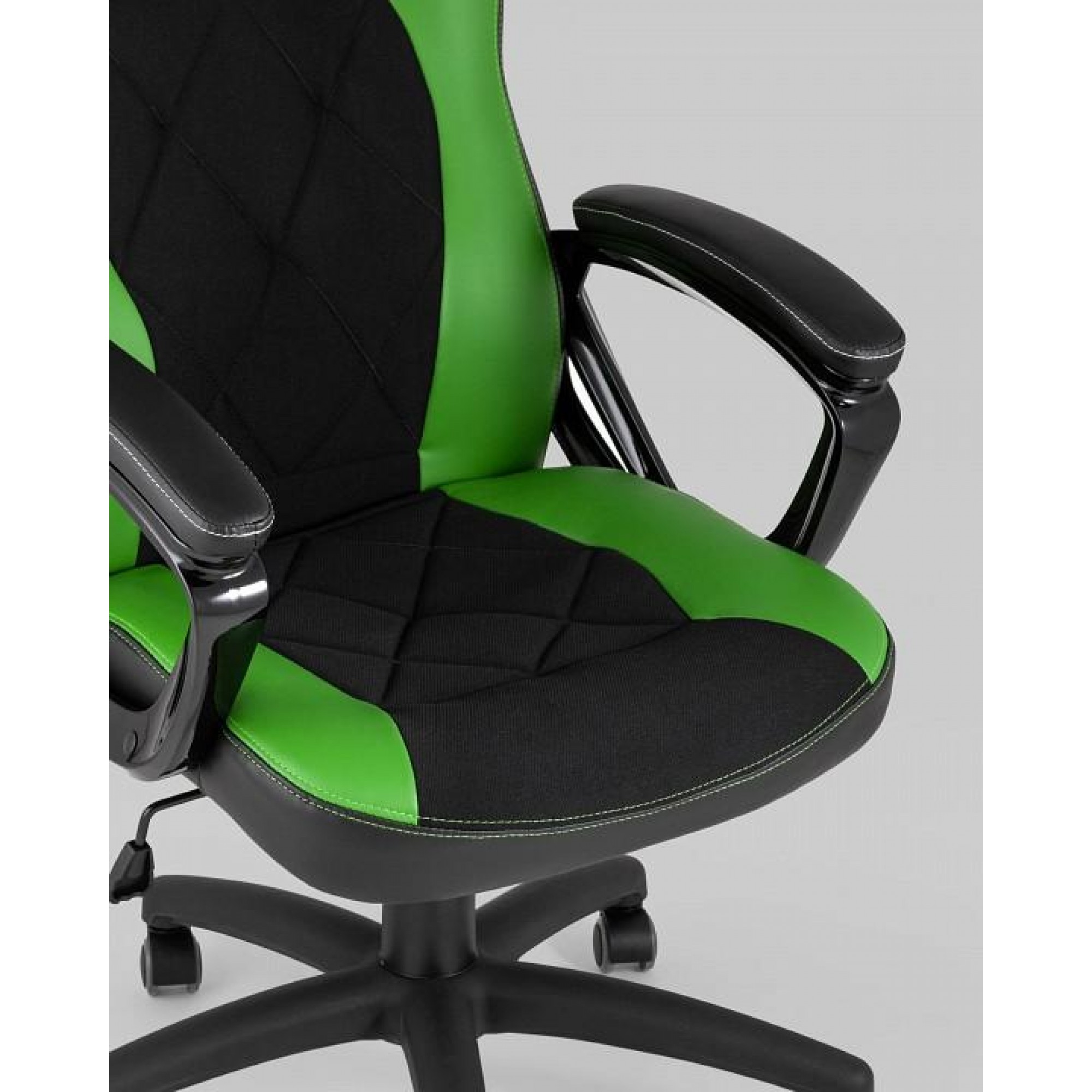 Кресло игровое Topchairs Skyline зеленый 660x720x1230(SGR_SA-R-602_army)