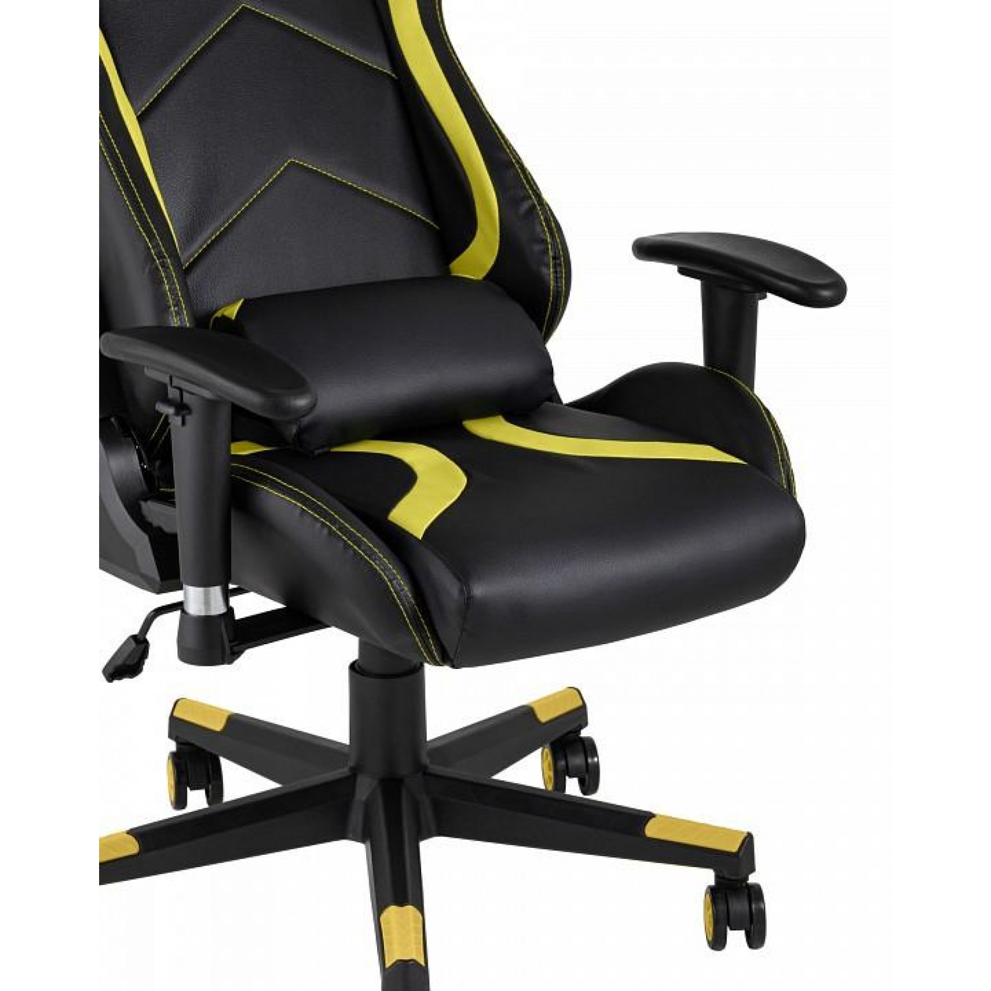 Кресло игровое TopChairs Cayenne желтый 640x530x1340(SGR_SA-R-909_yellow)