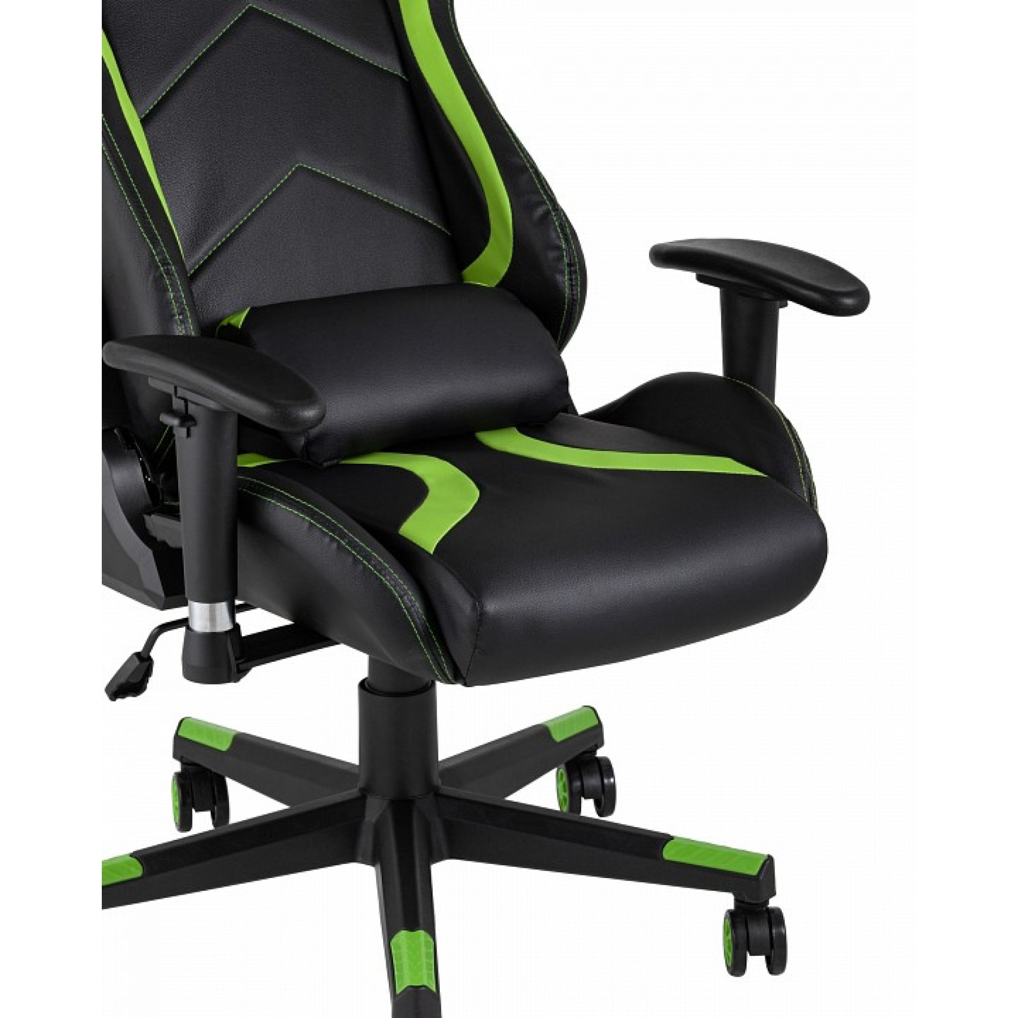 Кресло игровое TopChairs Cayenne зеленый SGR_SA-R-909_green