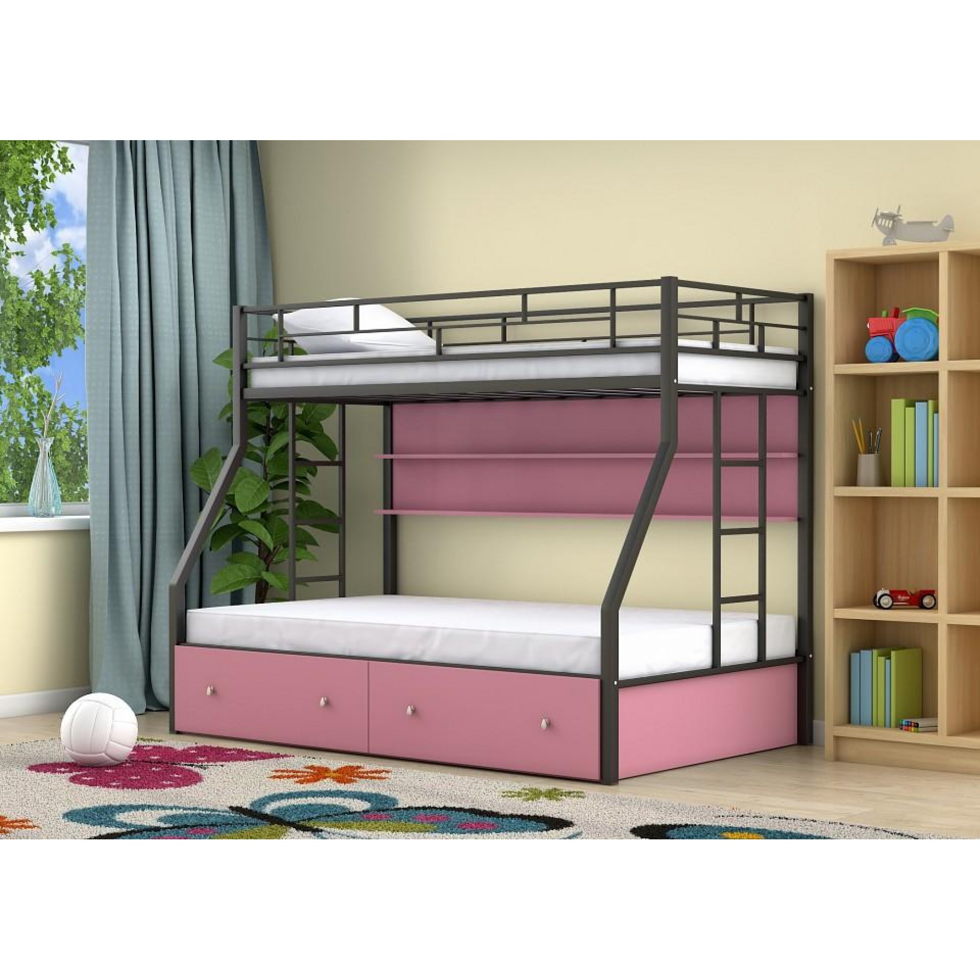 Кровать двухъярусная Милан    FSN_4s-mi_yproz-9005