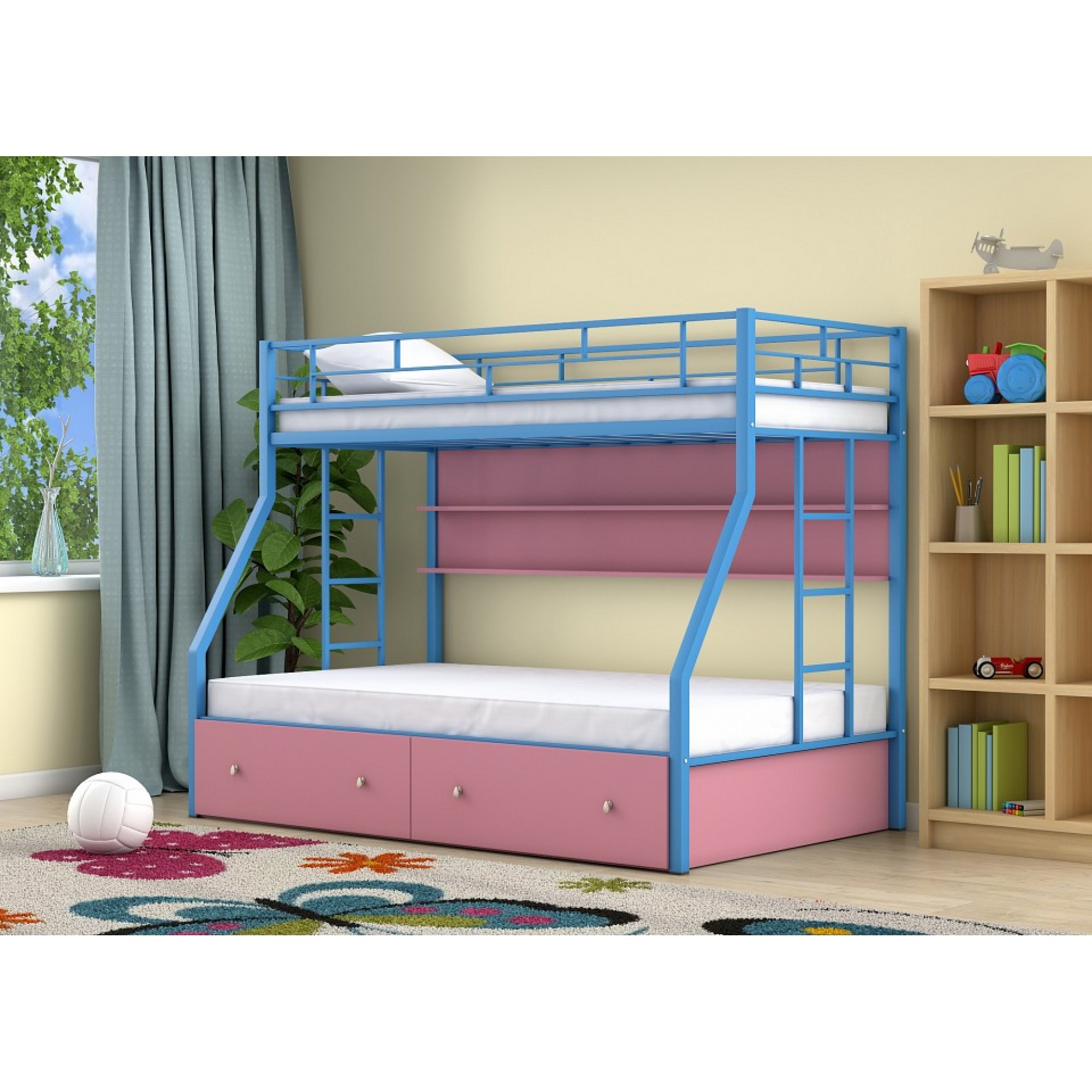 Кровать двухъярусная Милан    FSN_4s-mi_yproz-5012