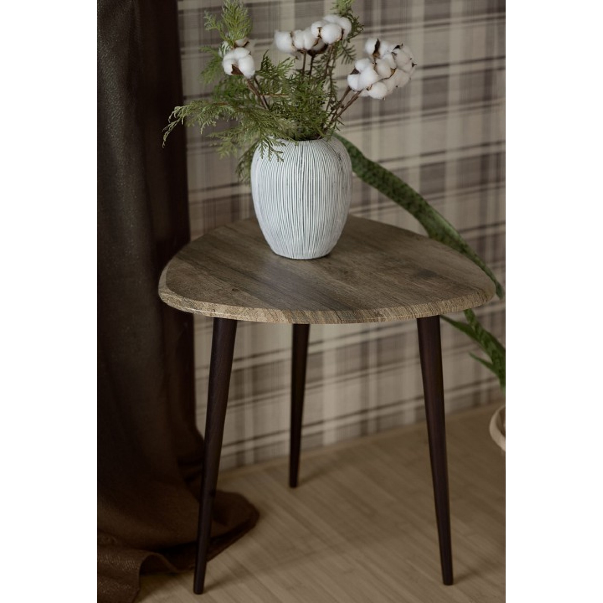 Стол журнальный BeautyStyle 7 древесина коричневая светлая дуб 500x500x500(ML_006461)