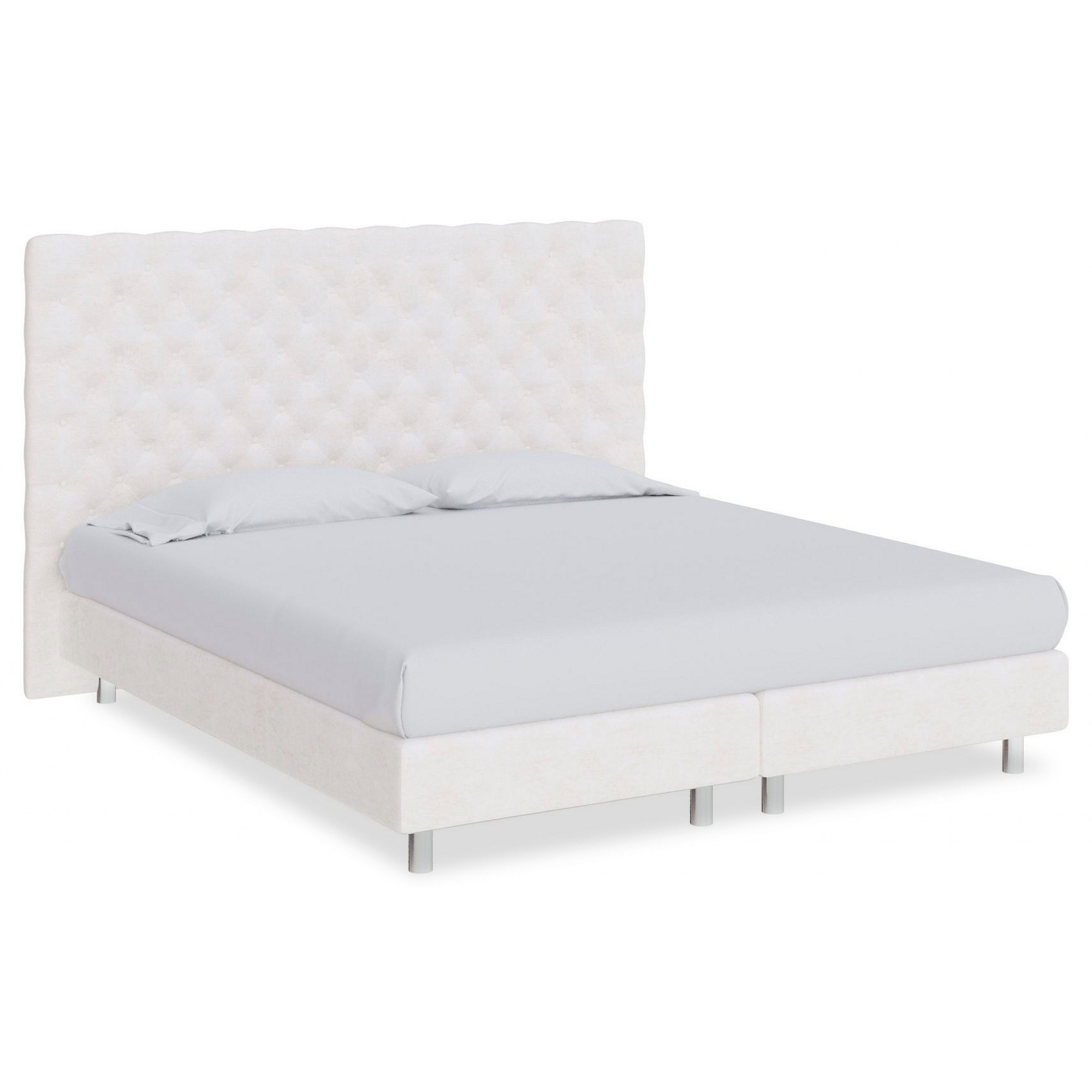 Кровать полутораспальная Paris Boxspring Elite  ORM_140-200-ParisBoxspringElite-LoftyLinen