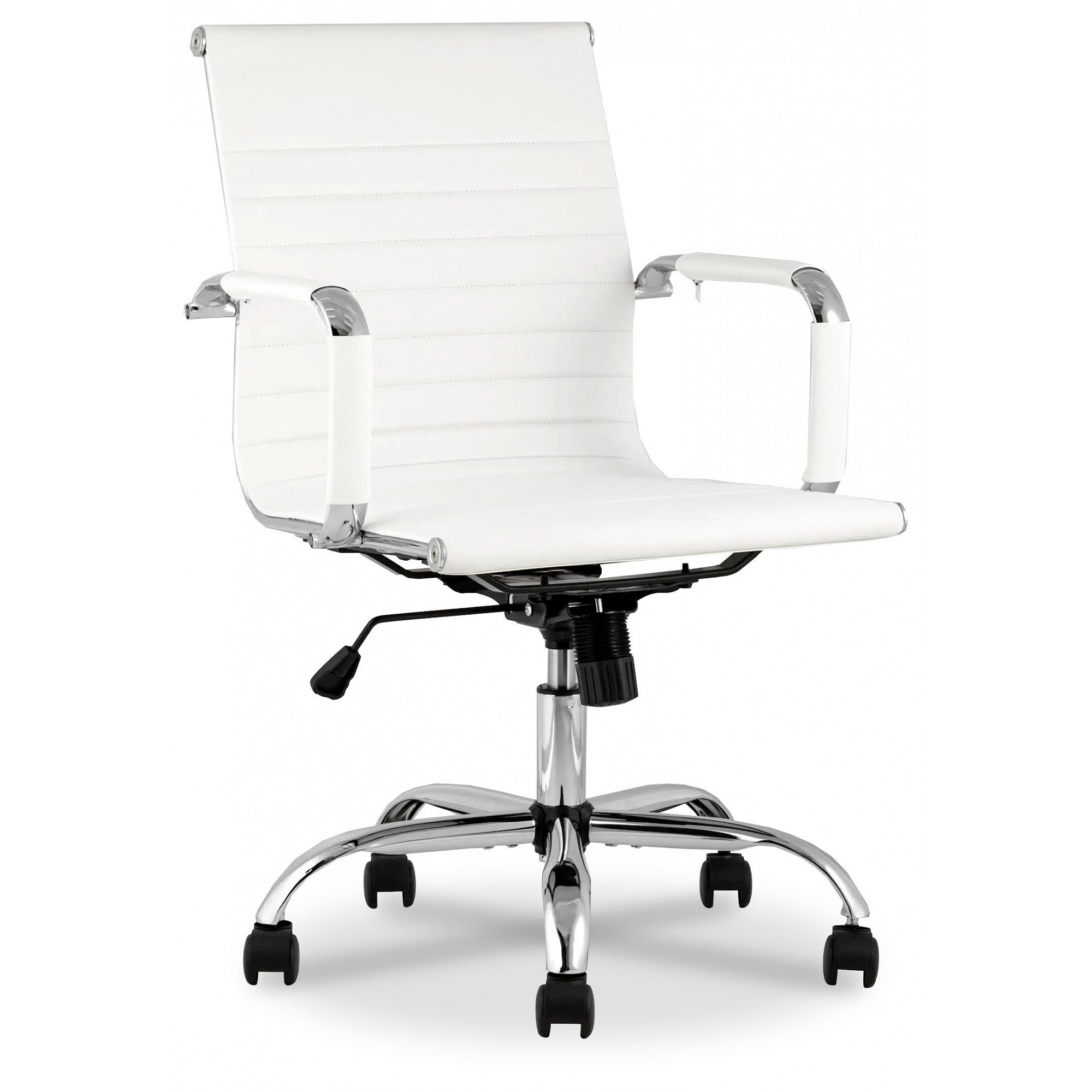 Кресло компьютерное TopChairs City S    SGR_D-101-white