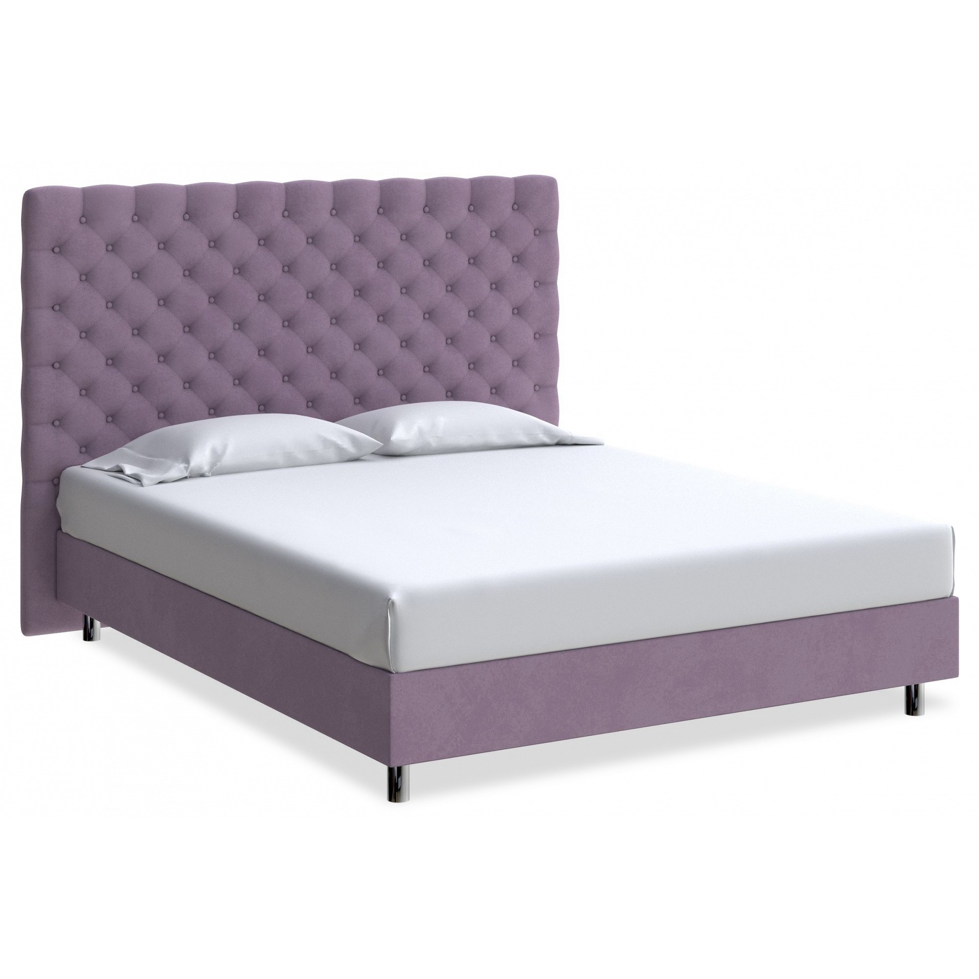 Кровать полутораспальная Paris Boxspring Standart  ORM_140-200-ParisBoxspringStandart-UltraPlum