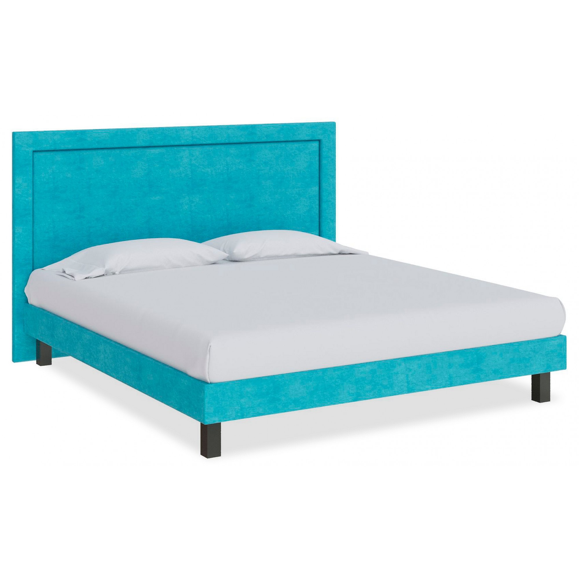 Кровать двуспальная London Boxspring Standart  ORM_160-200-LondonBoxspringStandart-LoftyAzure