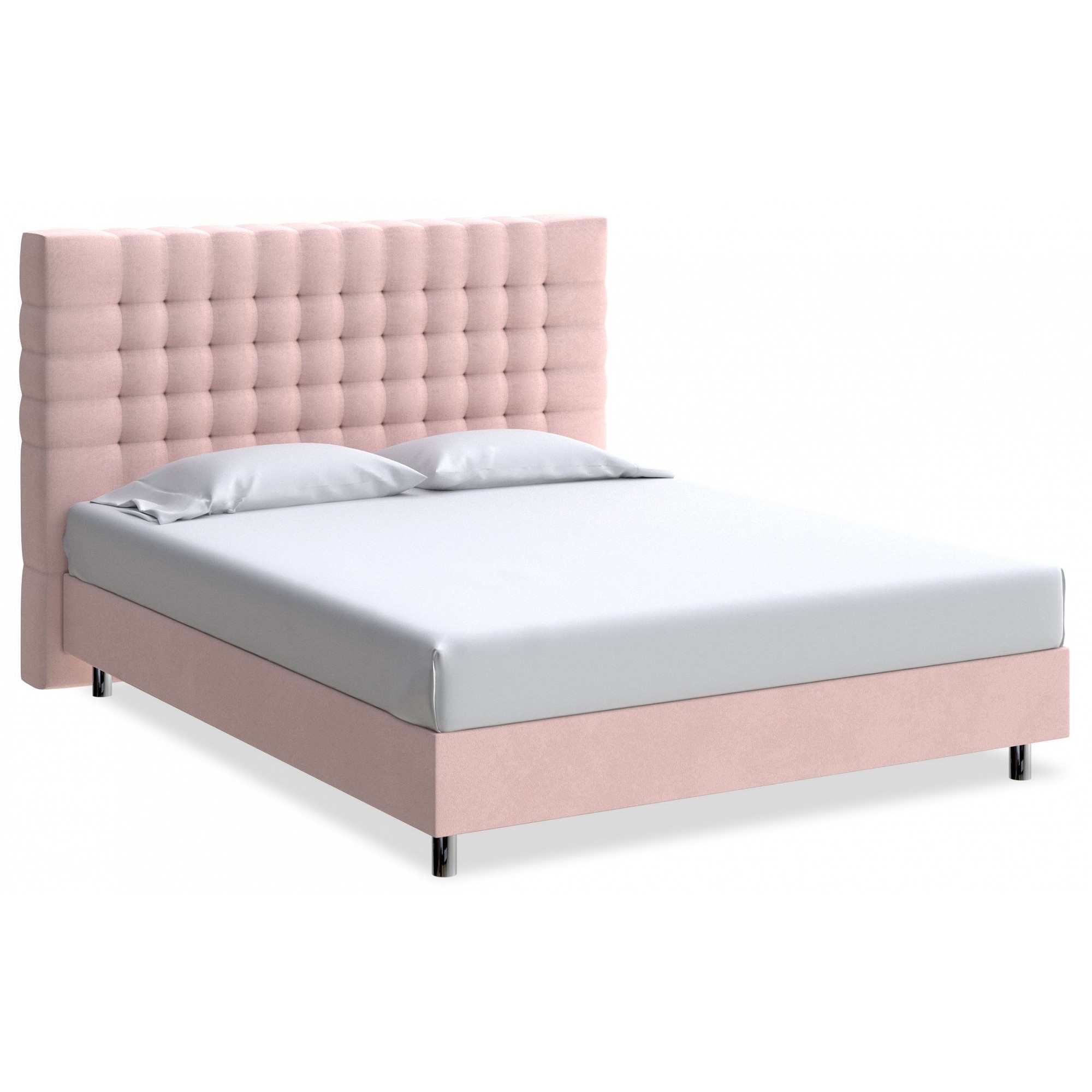 Кровать двуспальная Tallinn Boxspring Standart  ORM_160-200-TallinnBoxspringStandart-UltraPinkMousse