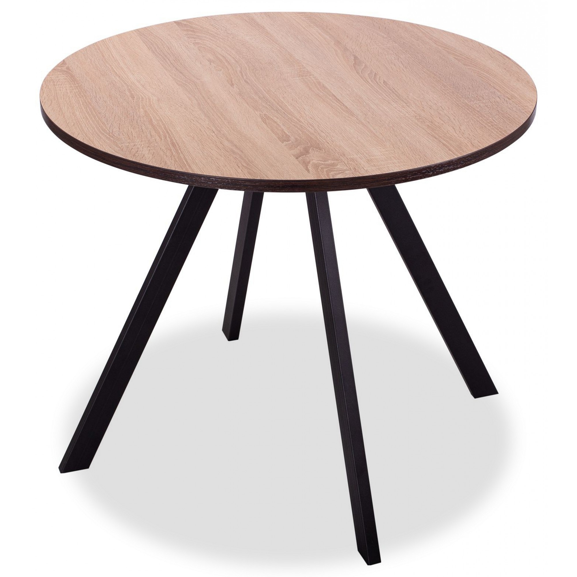 Стол обеденный Дельта К древесина коричневая светлая орех DOM_Delta_K_OS_94_CHR