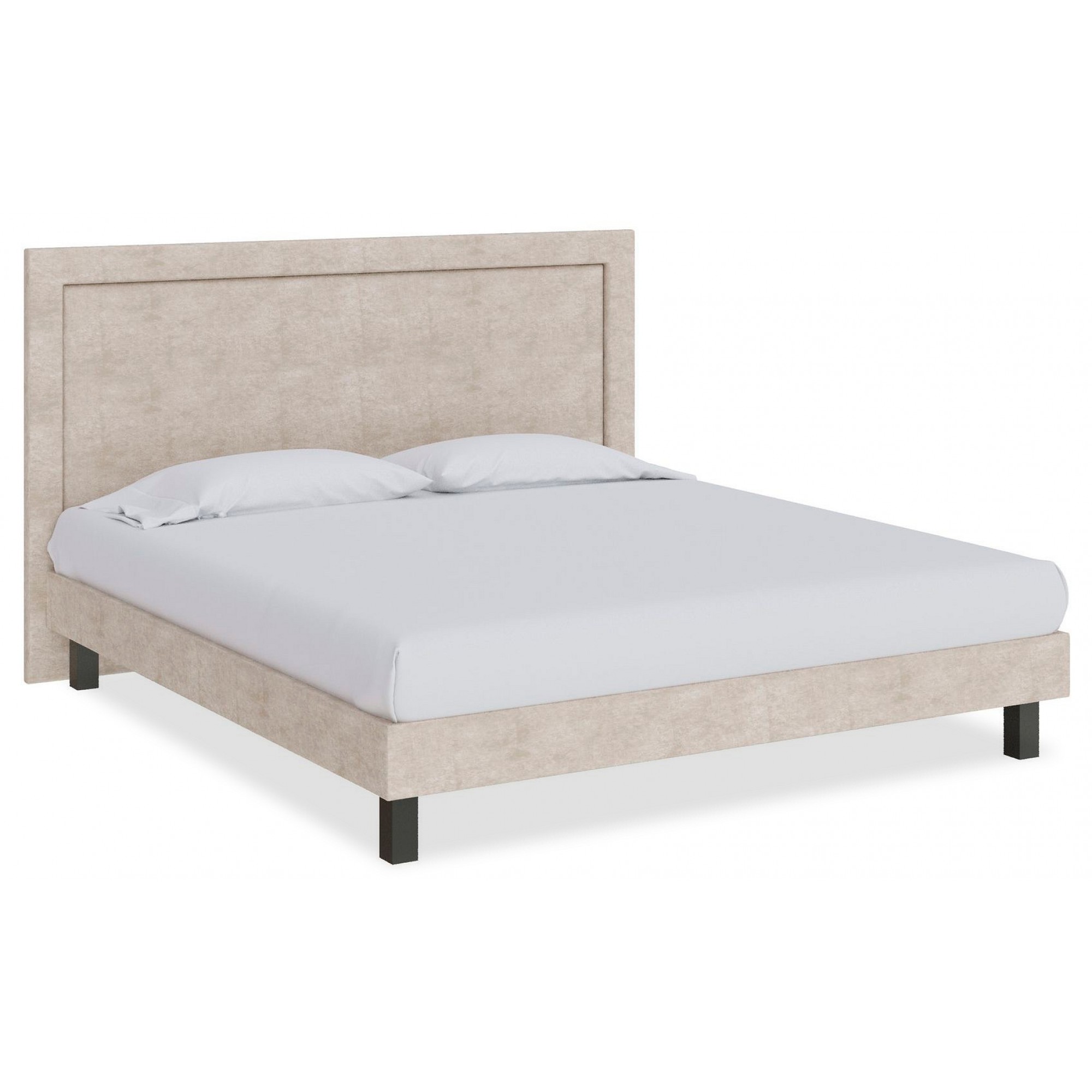 Кровать полутораспальная London Boxspring Standart  ORM_140-200-LondonBoxspringStandart-LoftyTaupe