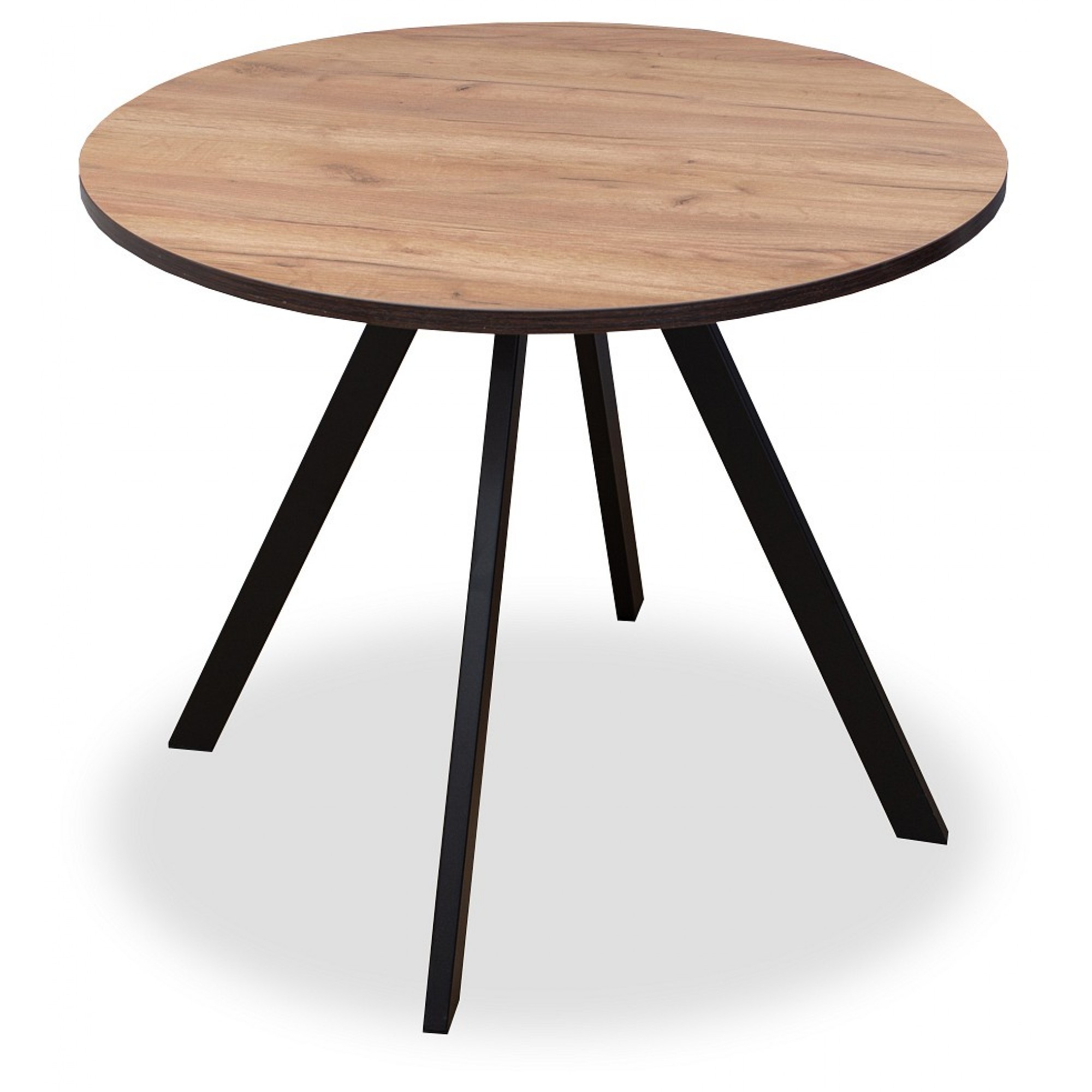 Стол обеденный Дельта К древесина коричневая светлая дуб DOM_Delta_K_DK_94_CHR